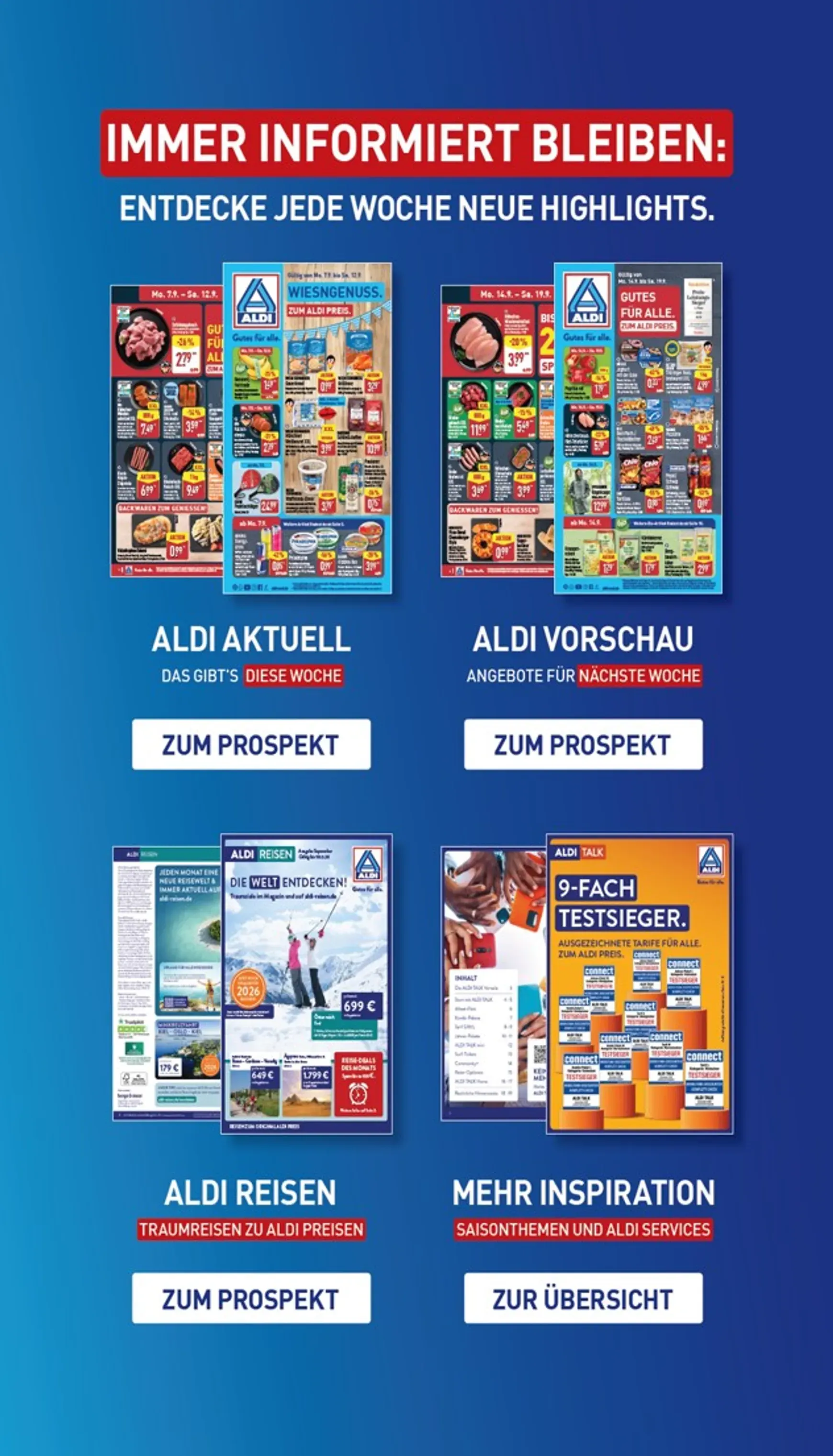 Gutes für alle. Zum ALDI Preis. von 21. September bis 26. September 2026 - Prospekt seite 41