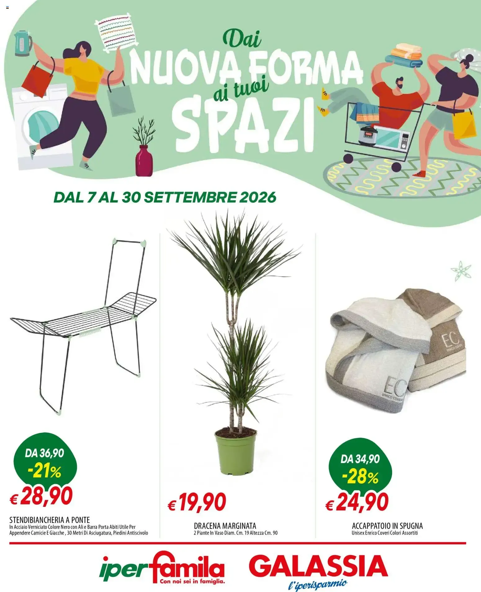 Dai nuova forma ai tuoi spazi da 7 settembre a 30 settembre di 2026 - Pagina del volantino 1