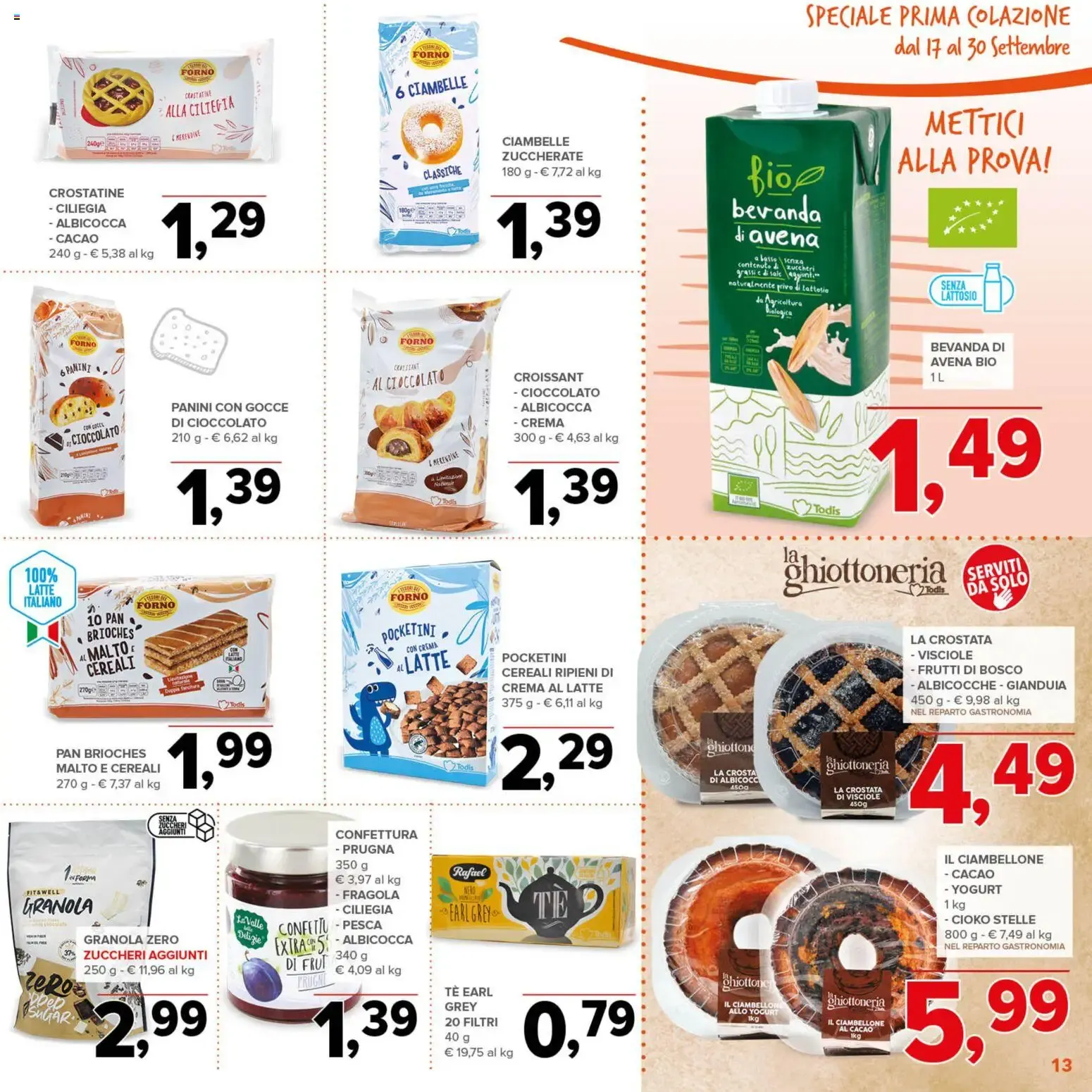 Nuovo Todis volantino dal 17/09/2026 > offerte anteprima 🛍️ da 17 settembre a 30 settembre di 2026 - Pagina del volantino 13