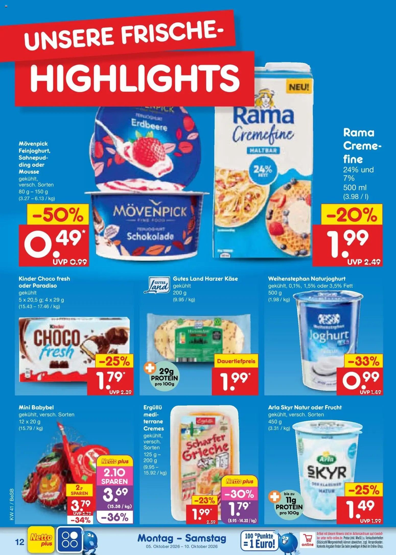 Netto Marken-Discount Prospekt (ab 05.10.2026) » Angebote van 5 oktober tot 10 oktober 2026 - Folder pagina 12