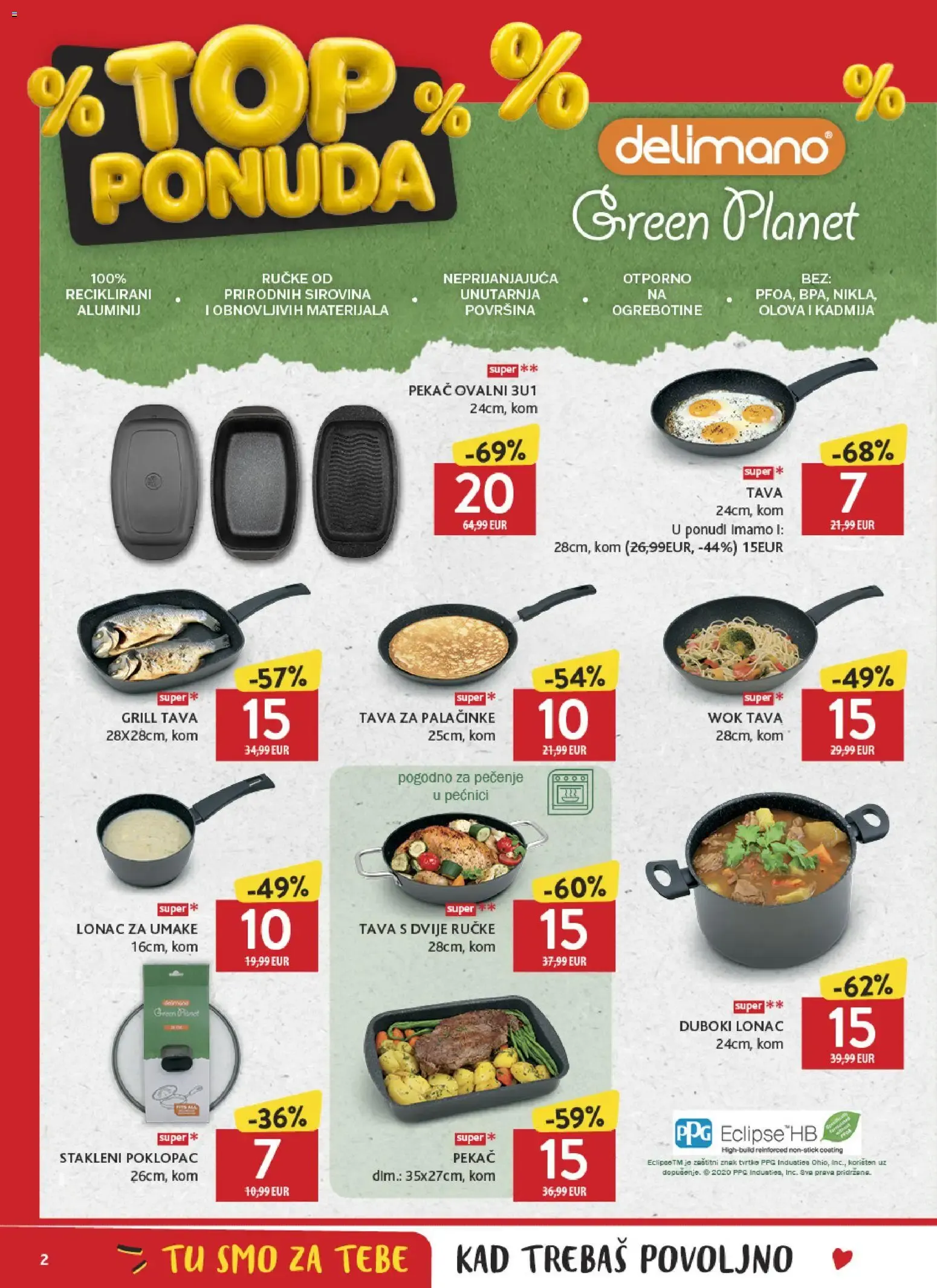 Katalog Konzum Top Ponuda Brendova novi od 09.10.2026 na listanje > letak digitalni od 9. listopada do 31. listopada 2026. - Pregled Stranica 2