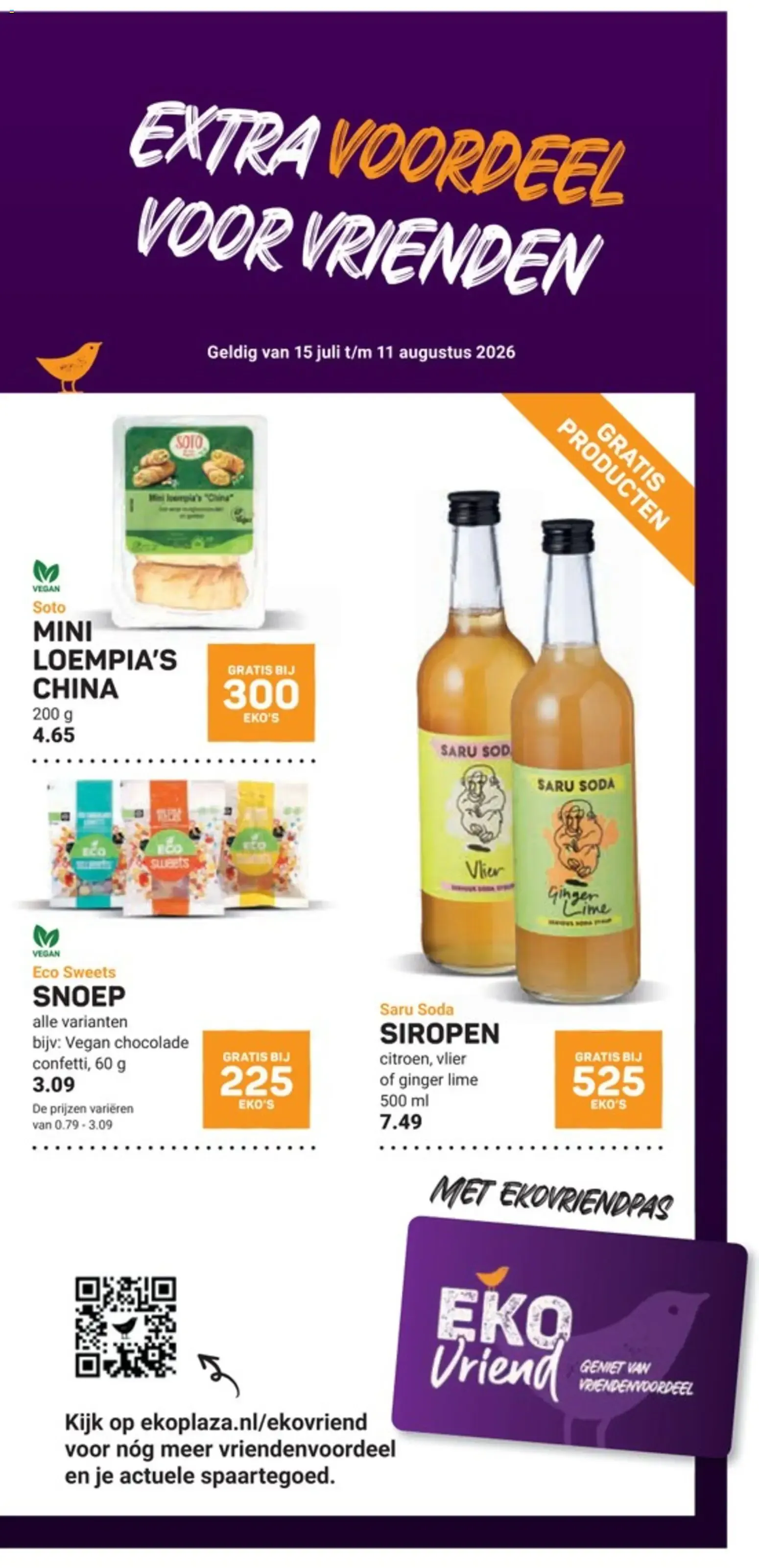 Ekoplaza: De zon in je glas van 15 juli tot 21 juli 2026 - Folder pagina 19