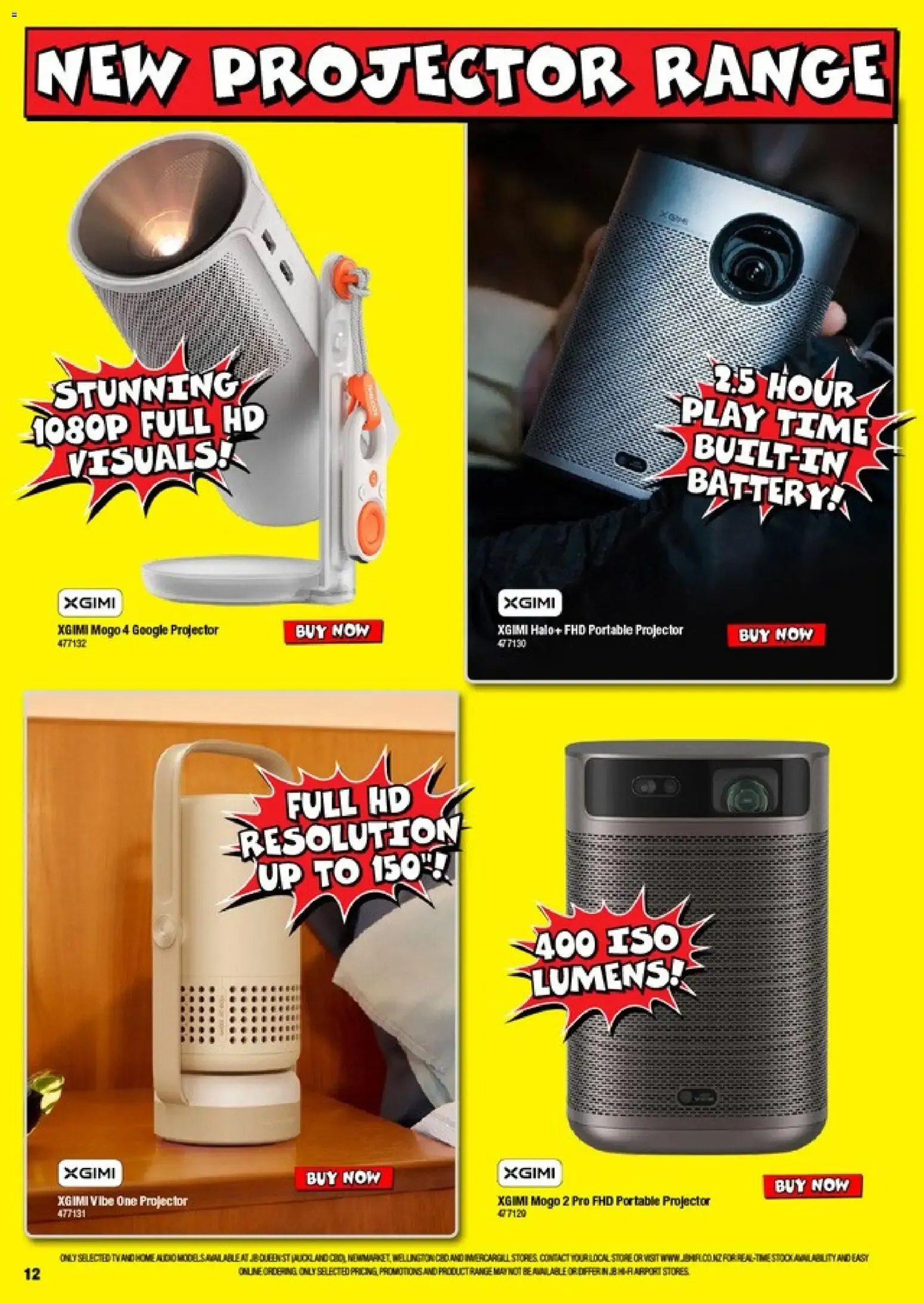 JB Hi-Fi Latest TV Range from 3 August to 31 October 2026 - Catalogue Page 12