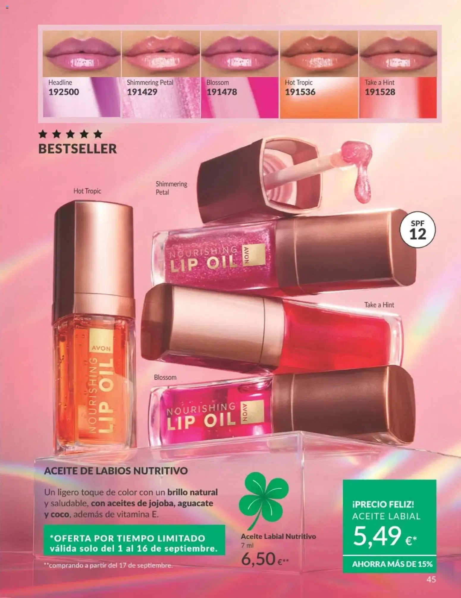 Catálogo de Catálogo AVON campaña 9 del 01/09/2026 1 de septiembre al 30 de septiembre 2026 - Página 45