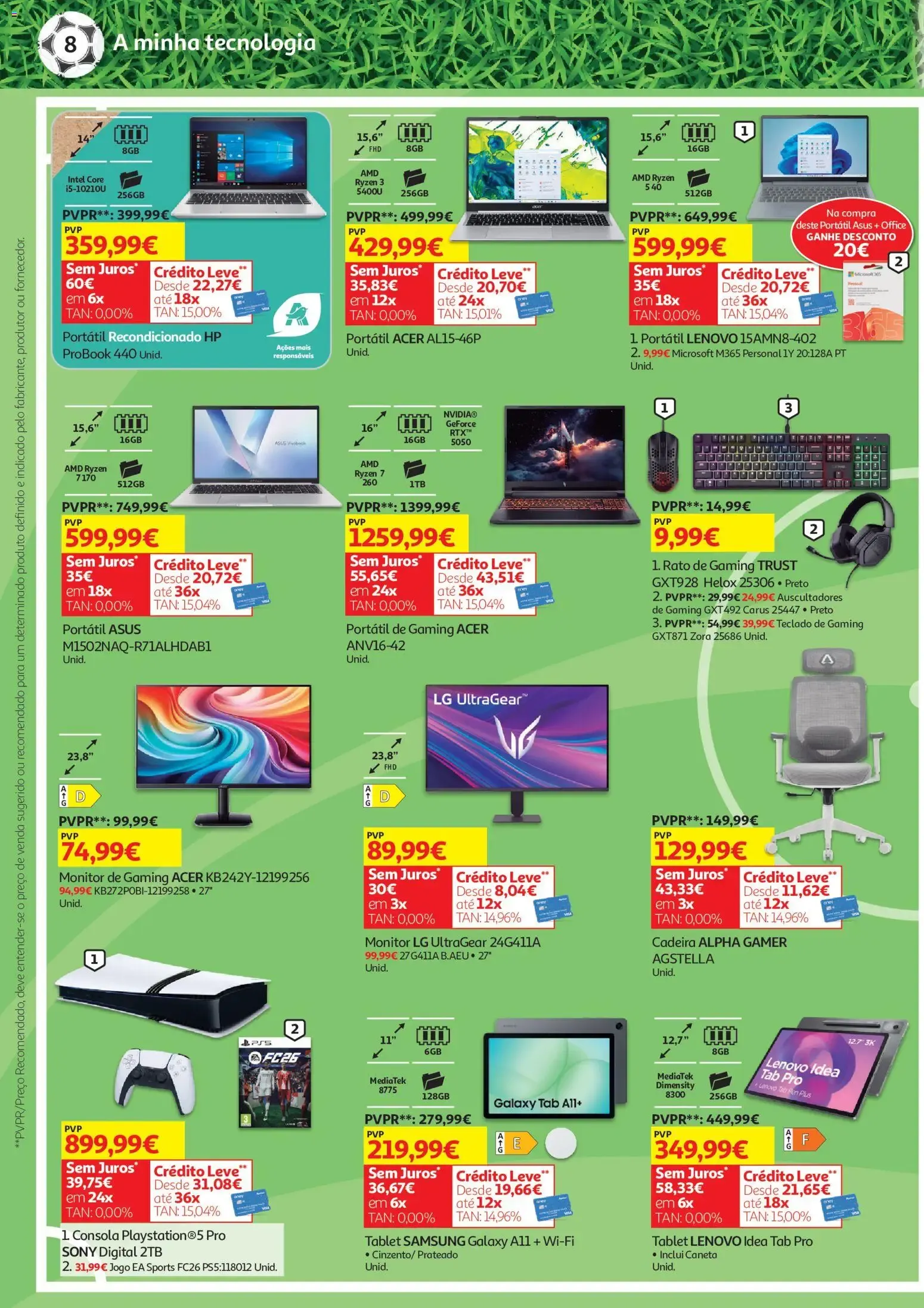 Folheto Auchan - Tecno Mundial » de 16/06/2026 - 06/07/2026 de 16 de junho até 6 de julho 2026 - Pagina 8