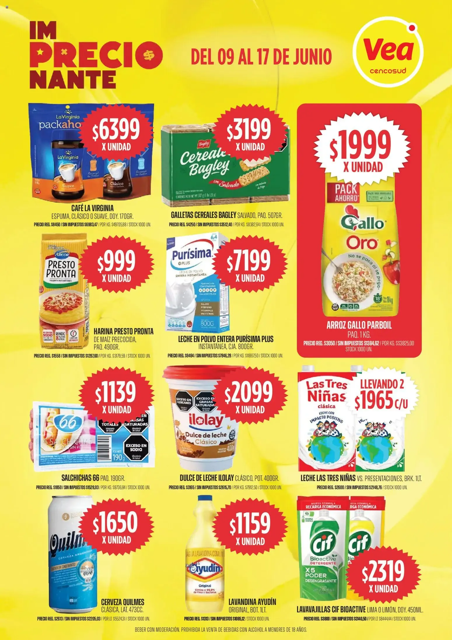 Ofertas de Vea - Volante imPRECIOnante Córdoba del 09/06/2026 - 17/06/2026 9 de junio al 17 de junio 2026 - Página 2 del catálogo
