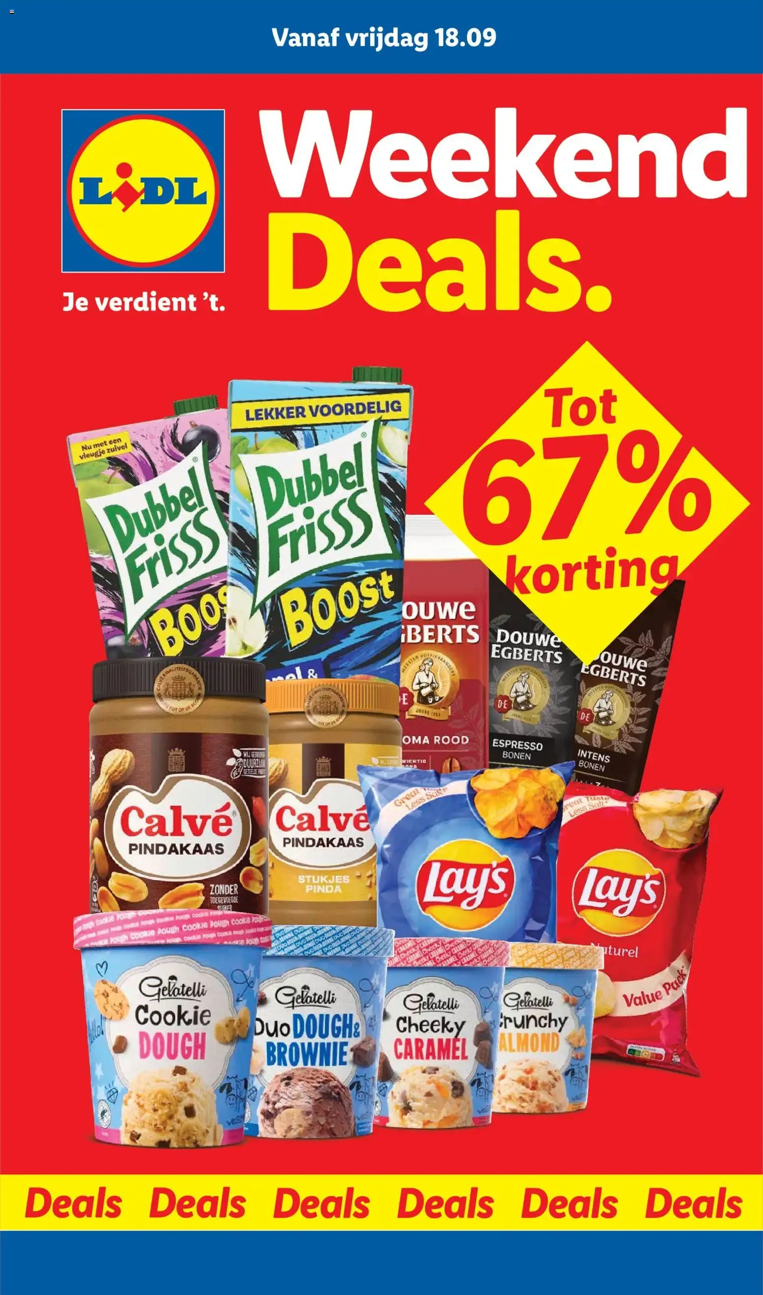 Lidl Weekend Deals van 18 september tot 13 september 2026 - Folder pagina 1