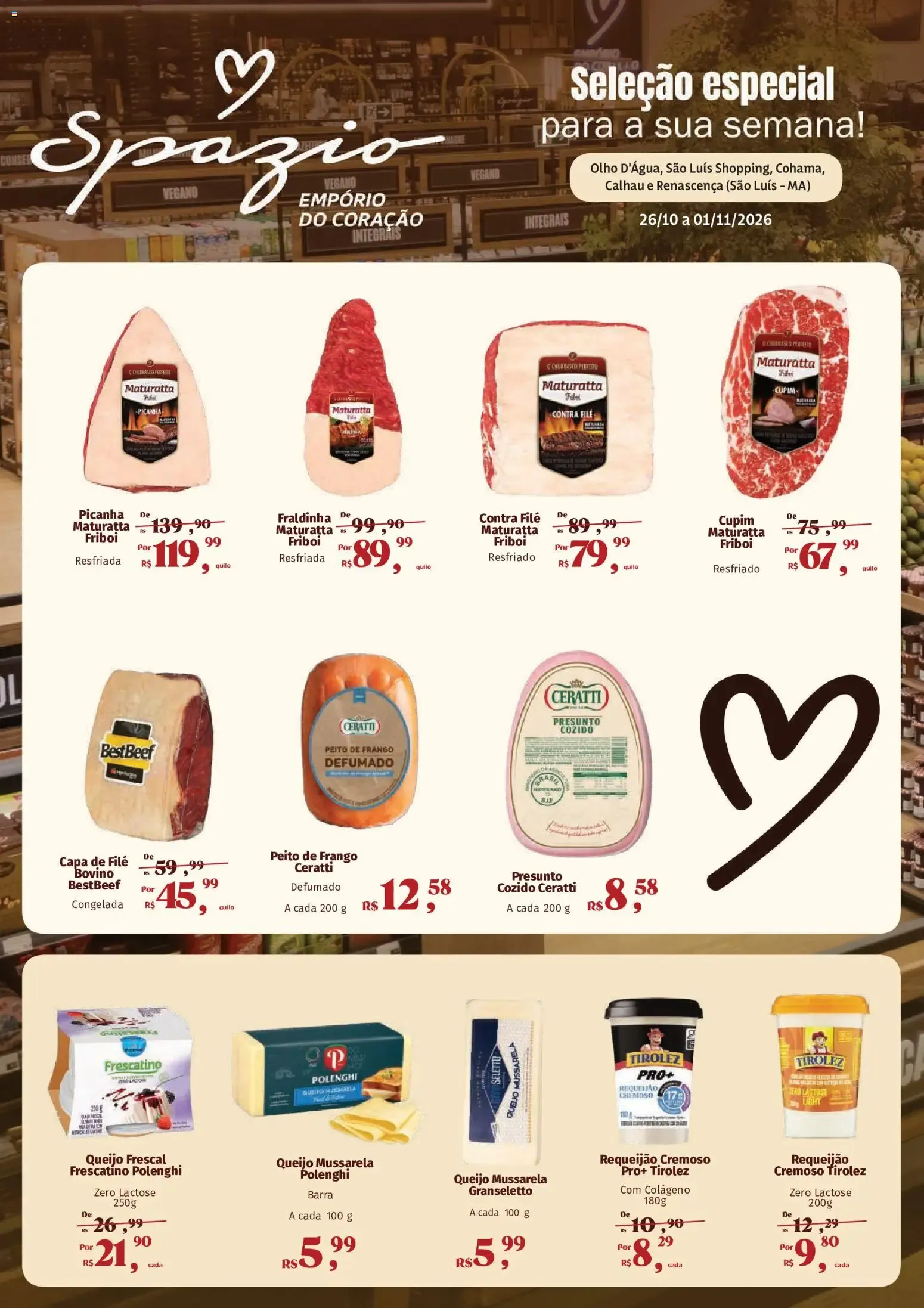 Encarte de Mateus ofertas Empório spazio de 26/10/2026 | Promoções Online 26 de outubro até 1 de novembro 2026 - Pagina 1