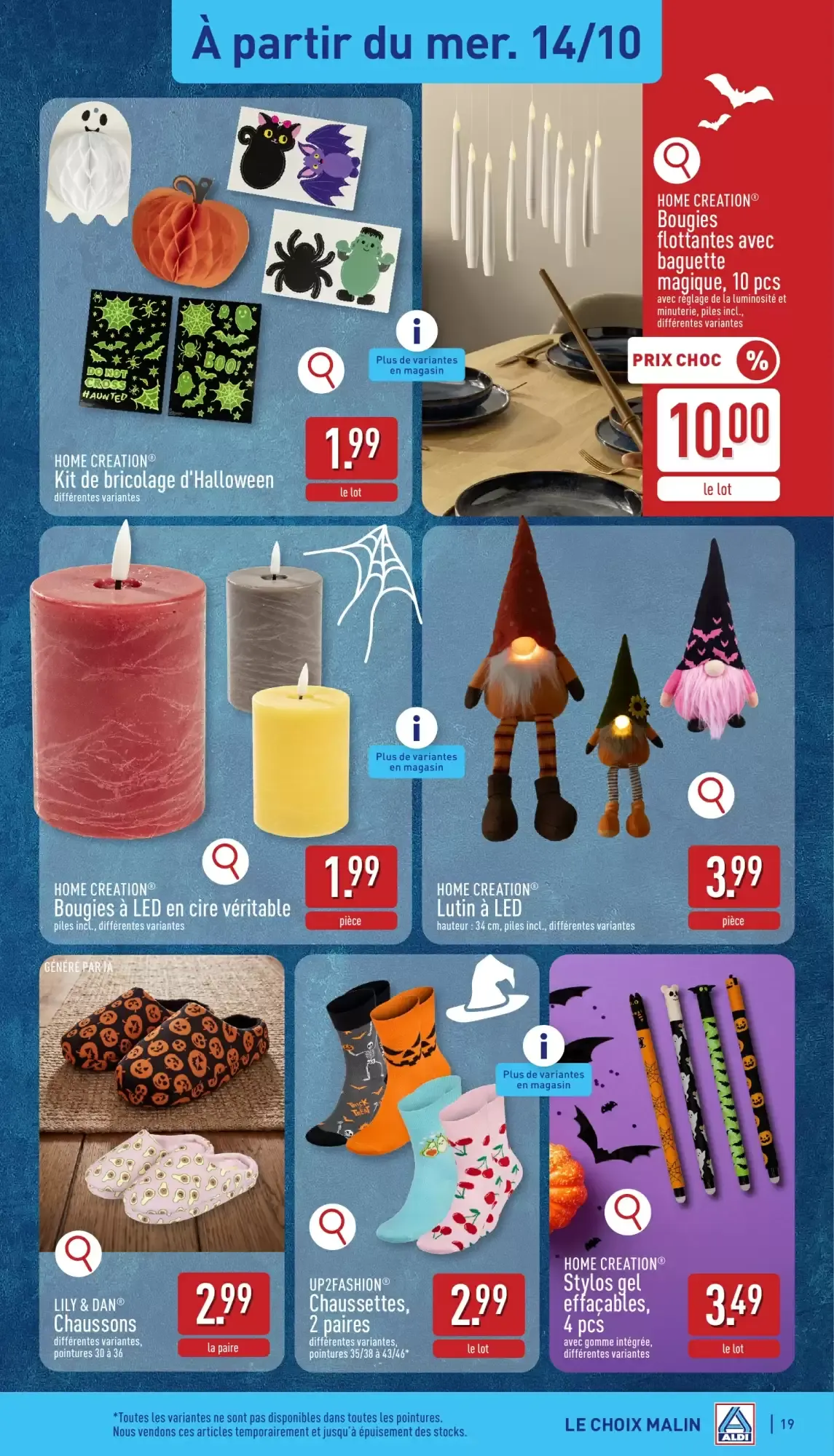 ALDI LE CHOIX MALIN van 12 oktober tot 17 oktober 2026 - folder pagina 19
