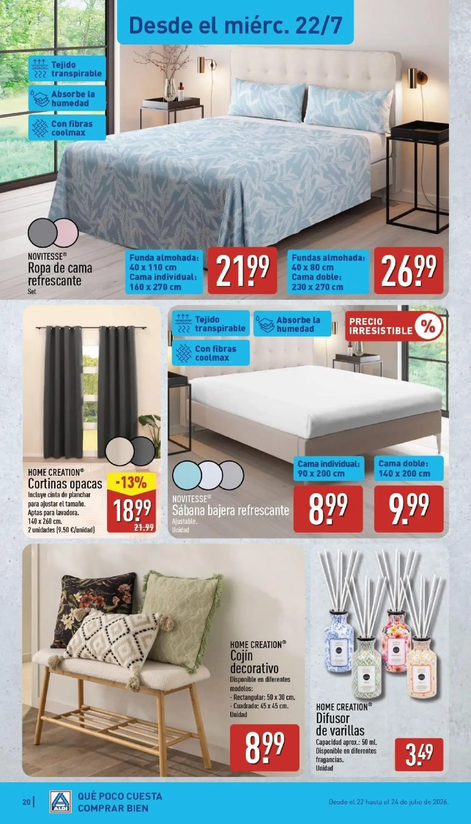 Catálogo de Aldi: Frescura a precios para la piscina 20 de julio al 26 de julio 2026 - Página 20