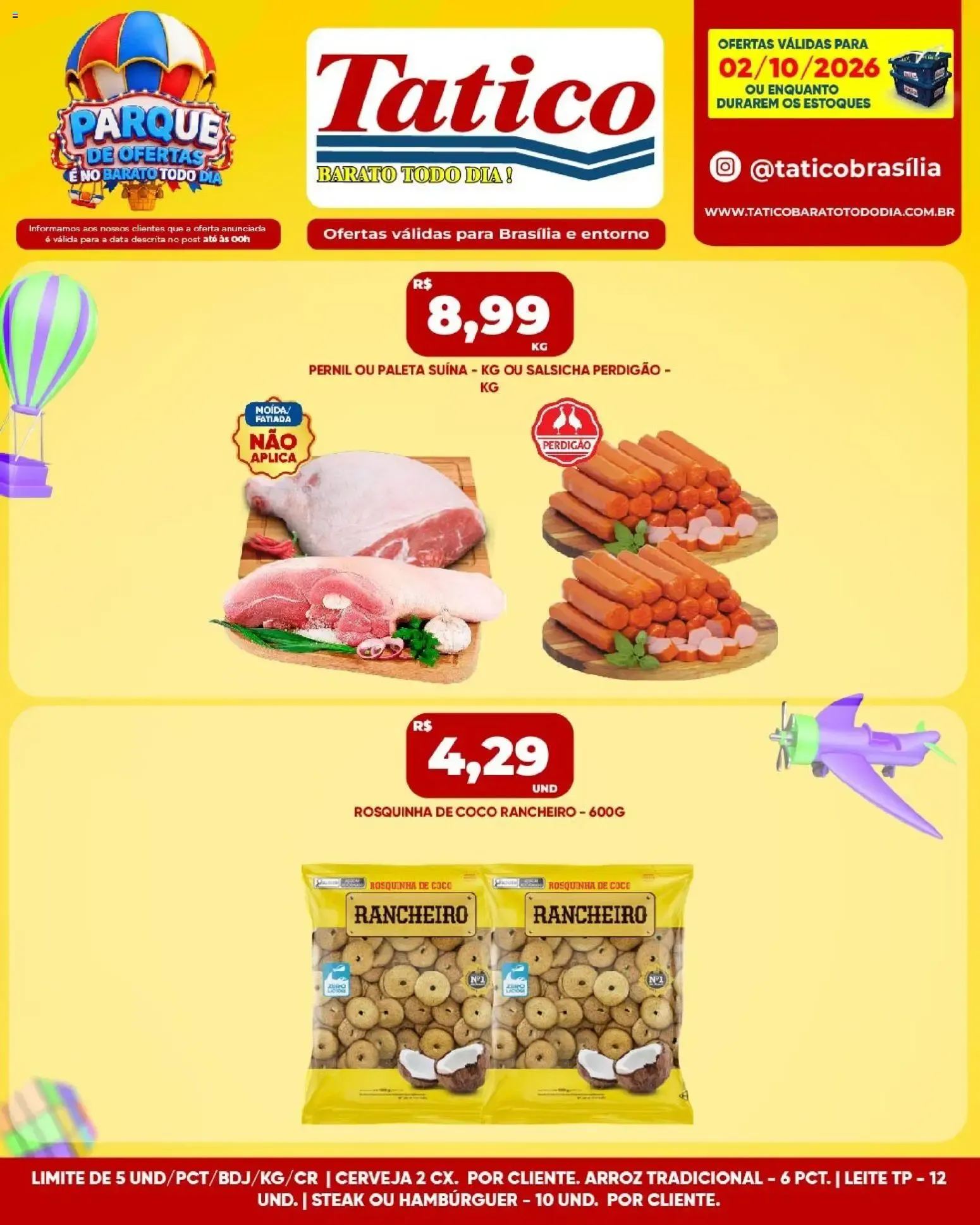 Encarte de Tatico ofertas do Dia de 02/10/2026 | Promoções Online 2 de outubro até 2 de outubro 2026 - Pagina 5