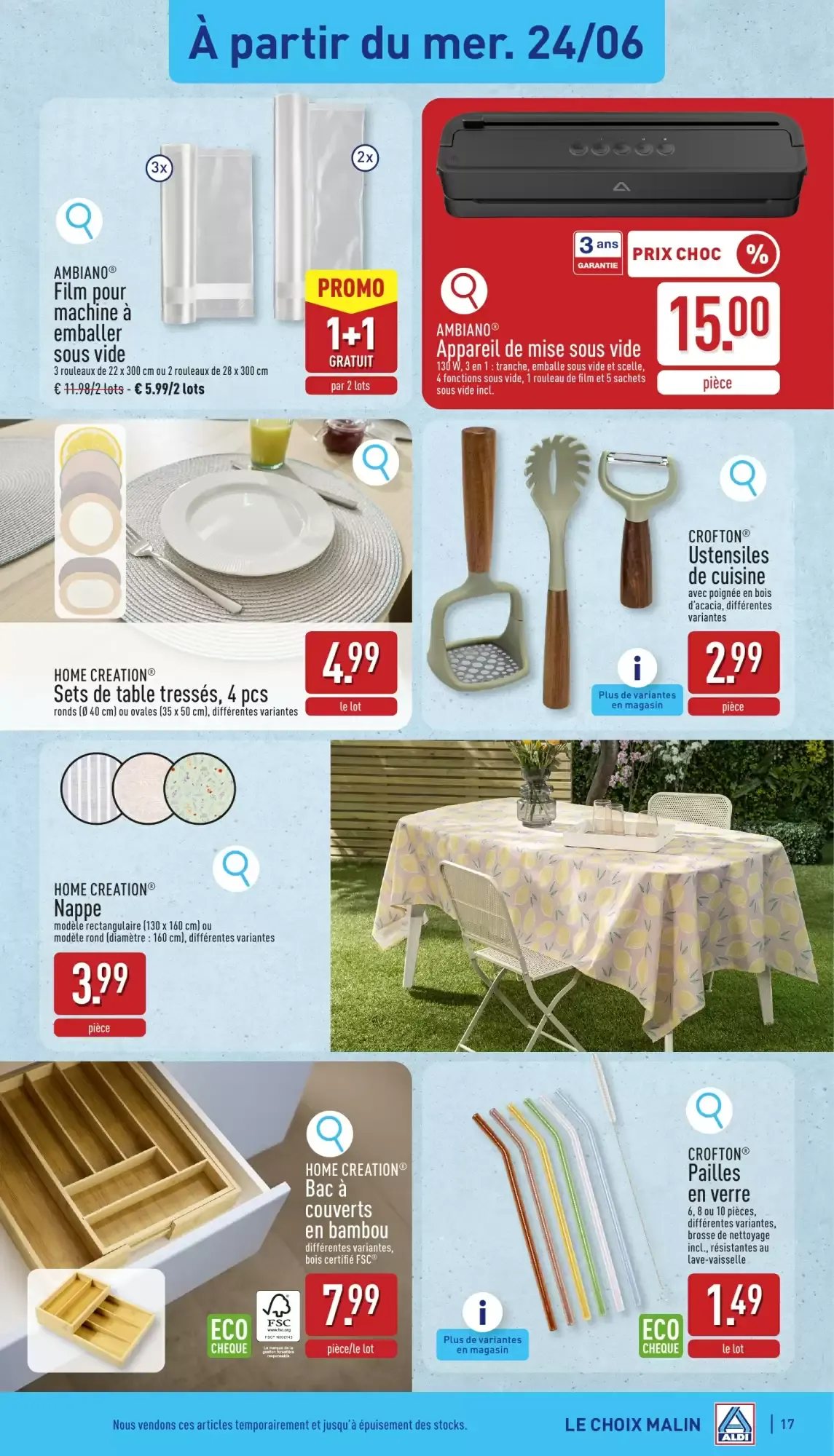 ALDI Dépliant week 26 van 22 juni tot 27 juni 2026 - folder pagina 17