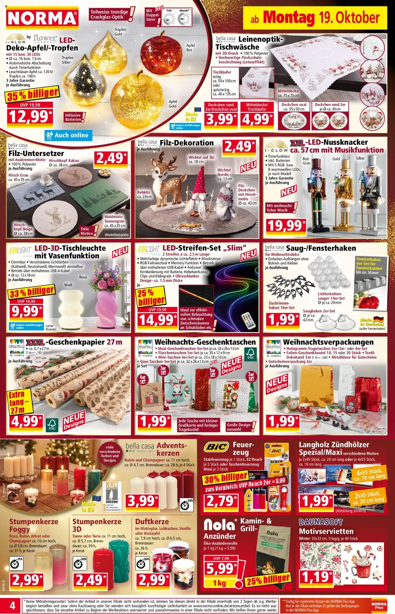 NORMA Mehr fürs Geld. von 19. Oktober bis 24. Oktober 2026 - Prospekt seite 4