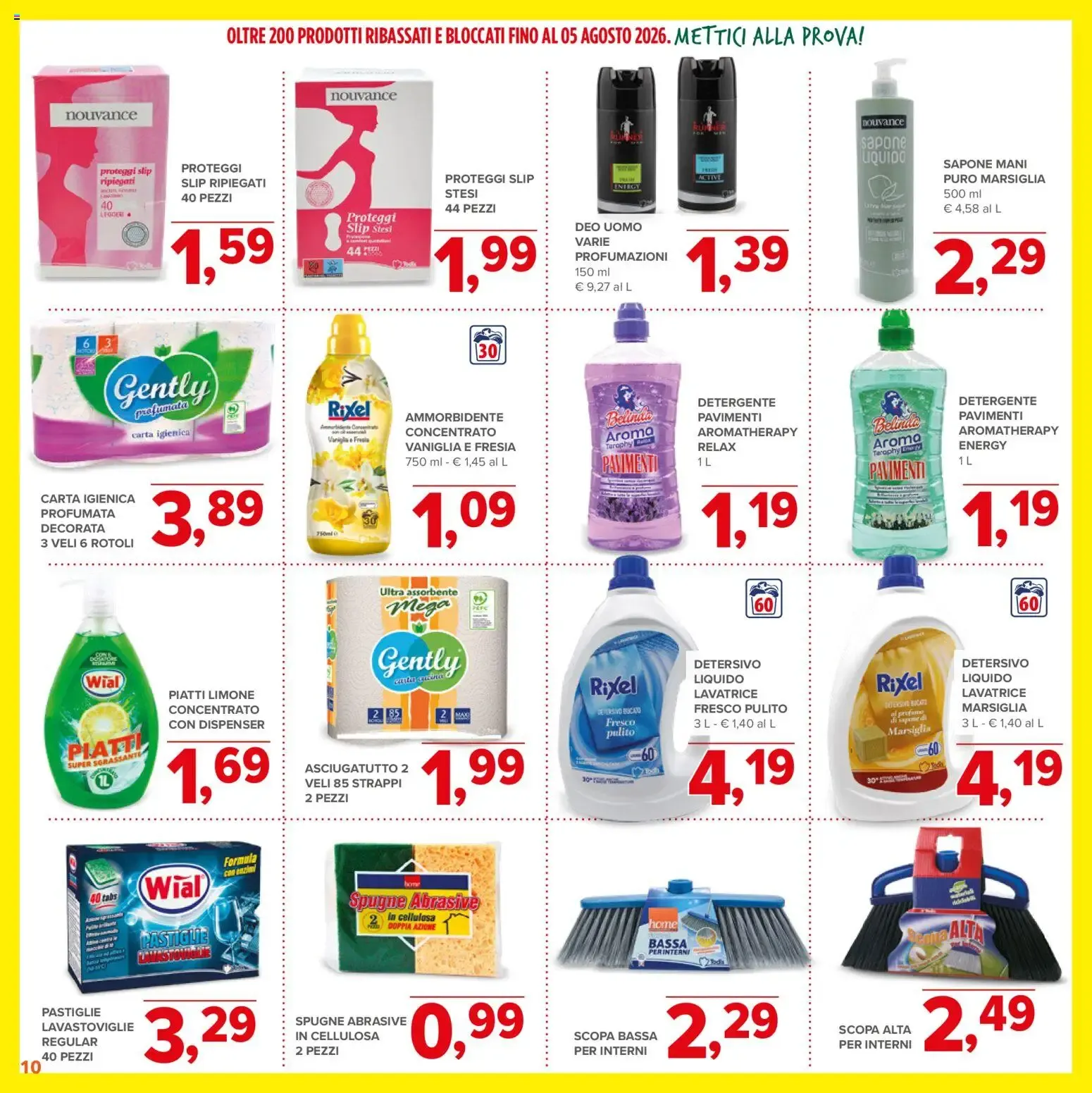 Nuovo Todis volantino Bassi e Bloccati dal 11/06/2026 > offerte anteprima 🛍️ da 11 giugno a 5 agosto di 2026 - Pagina del volantino 10