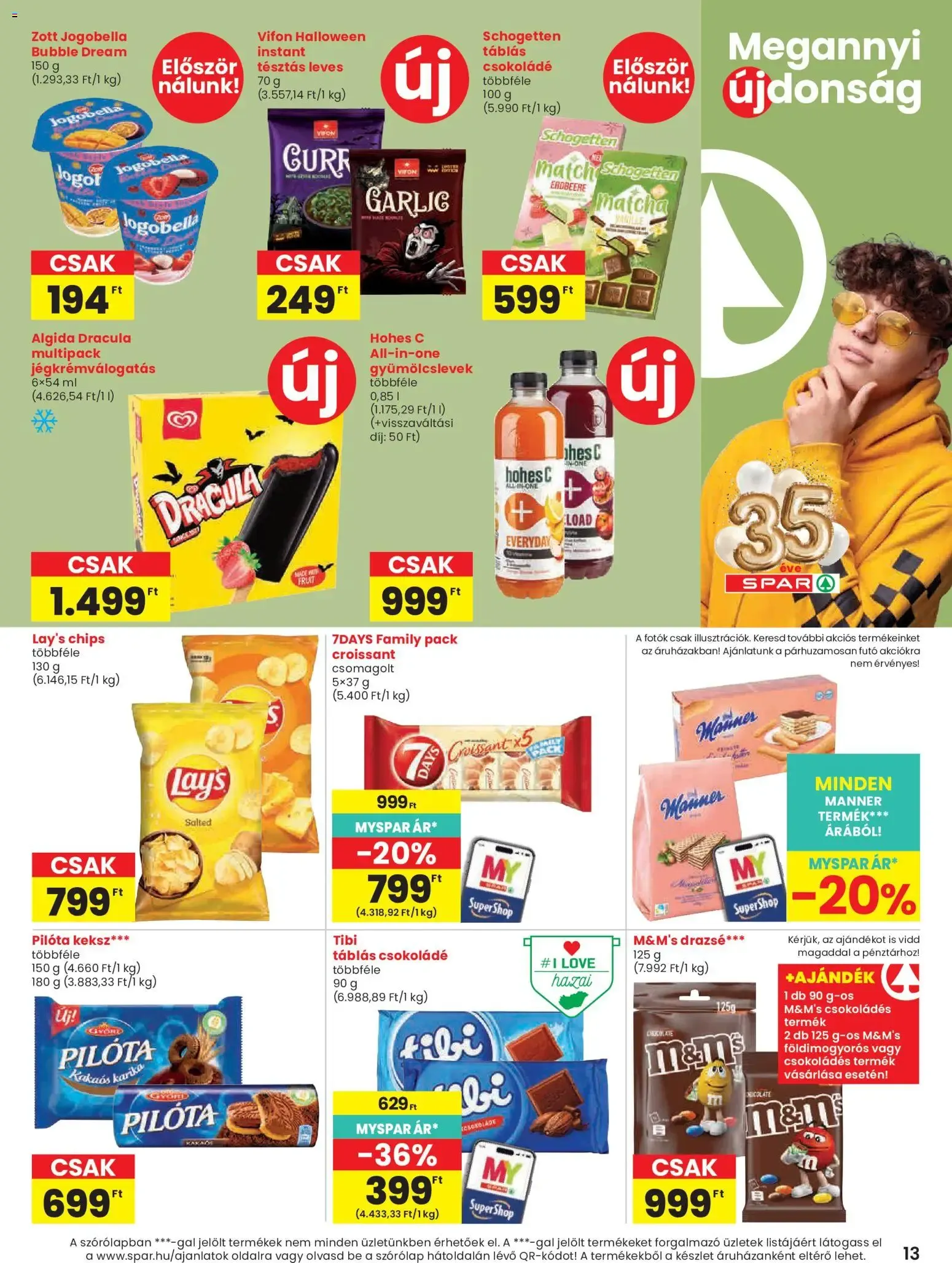 Katalógus Spar akciós újság - 2026.10.01.-tól október 1.-tól október 7.-ig 2026. - Oldal 13