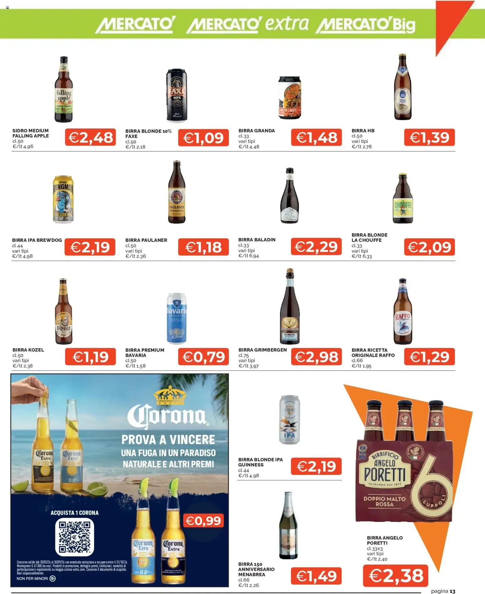 Mercatò volantino dal 29/06/2026 - online Offerte da 29 giugno a 8 luglio di 2026 - Pagina del volantino 13