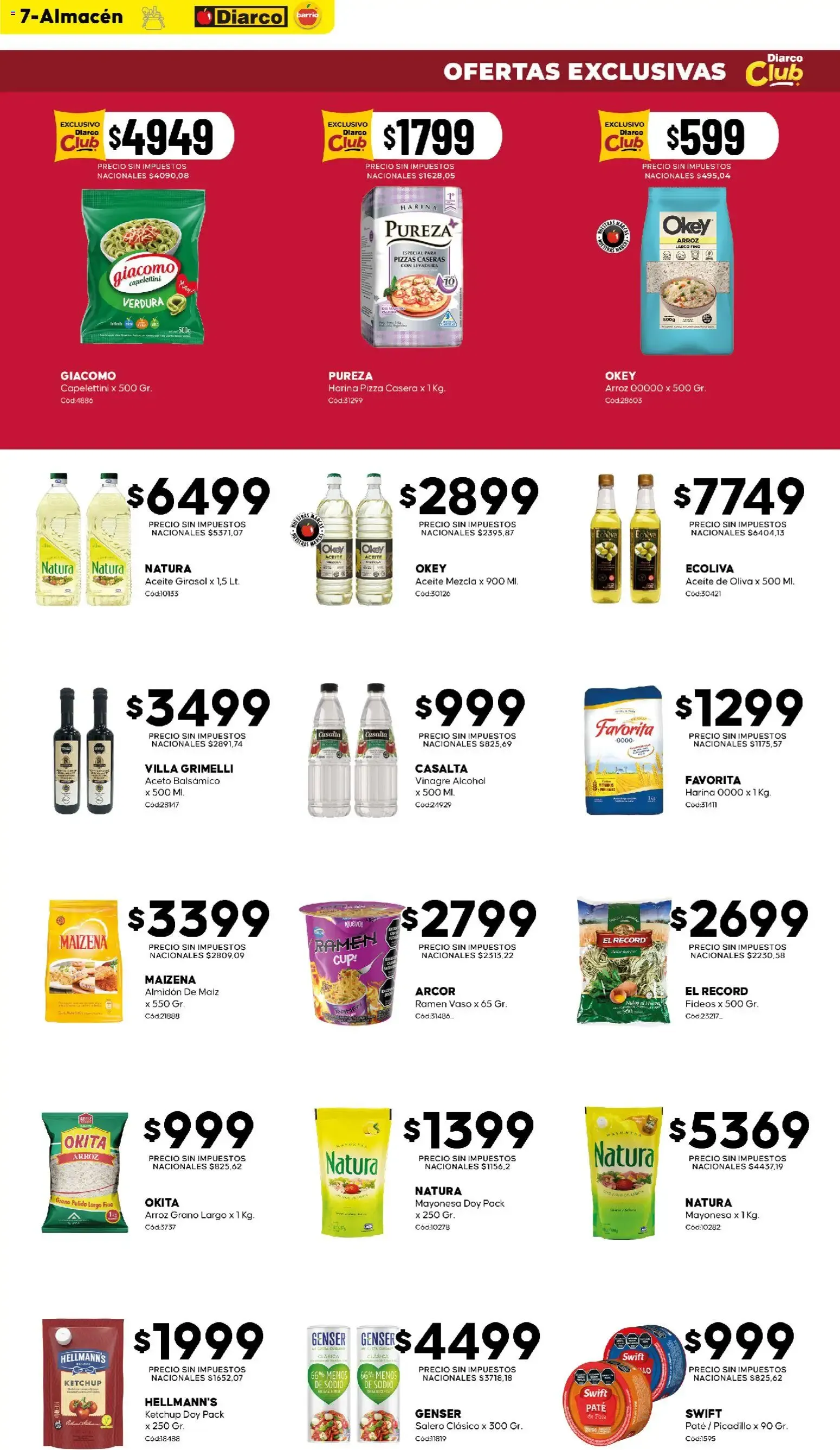 Ofertas de Diarco Ofertas del 21/09/2026 - 25/09/2026 21 de septiembre al 25 de septiembre 2026 - Página 7 del catálogo