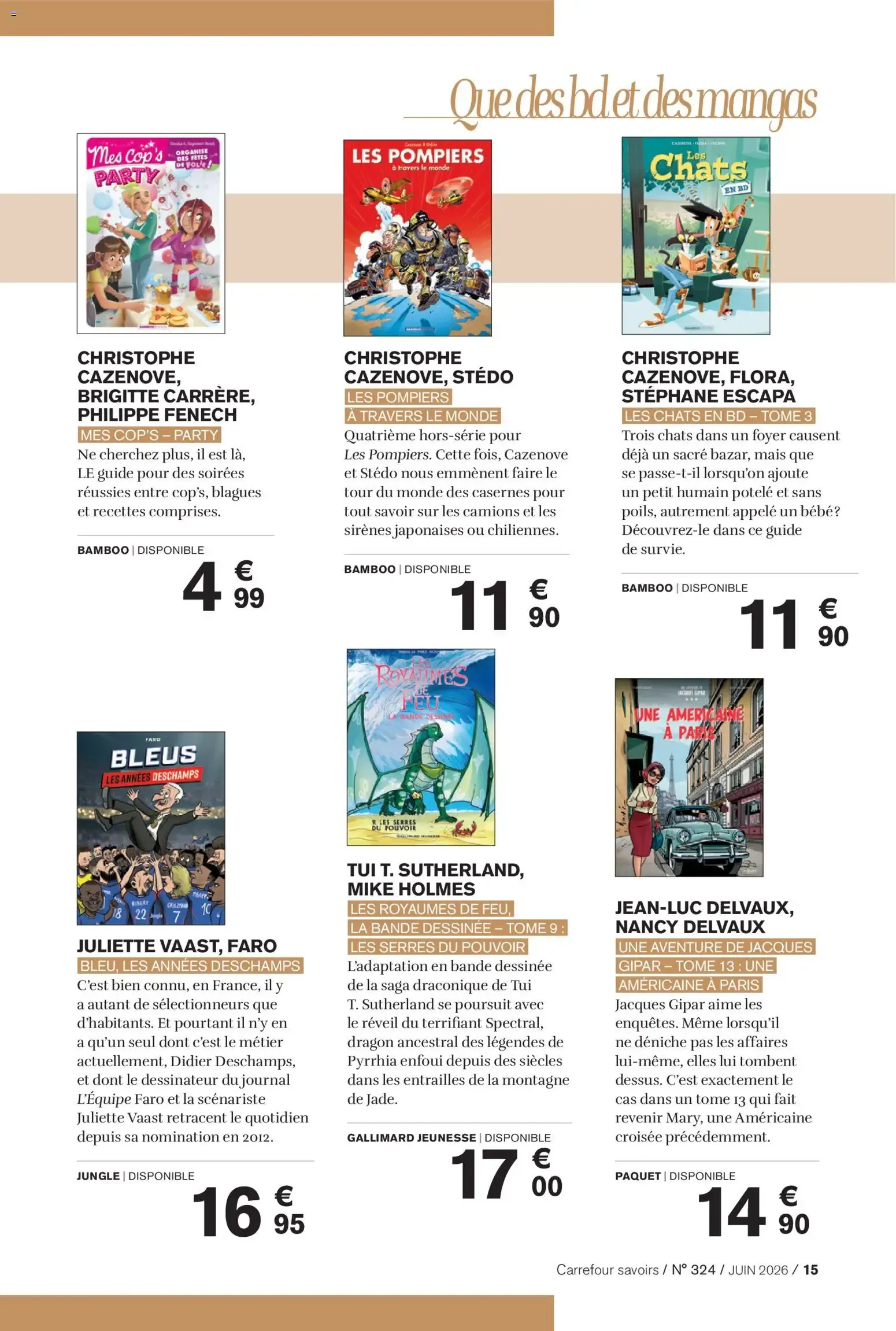 Carrefour SAVOIRS - Final Fantasy VII Rebirth du 1 juin au 30 juin 2026 - Catalogue page 15