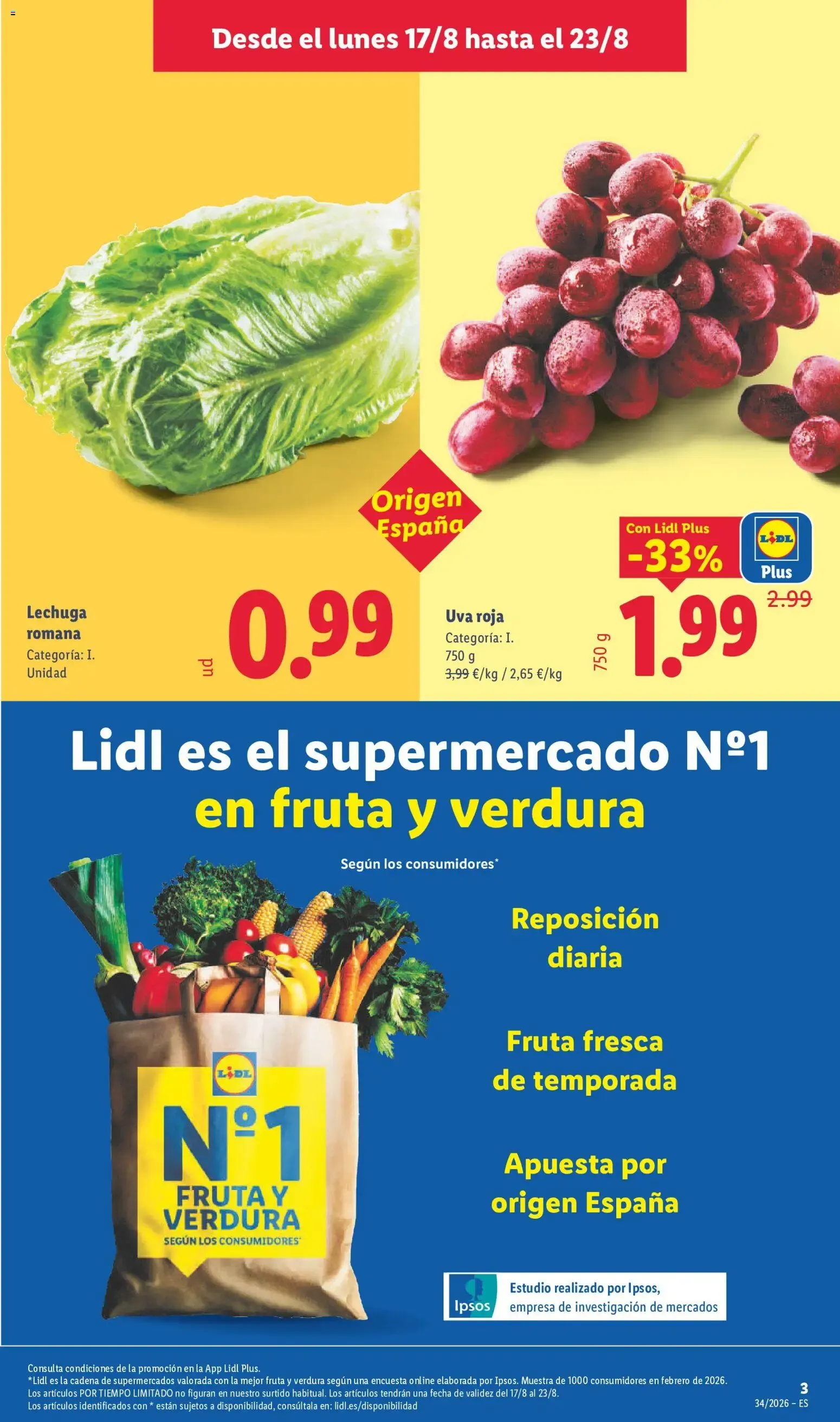Catálogo de Lidl: Batimos el récord del ahorro 17 de agosto al 23 de agosto 2026 - Página 3