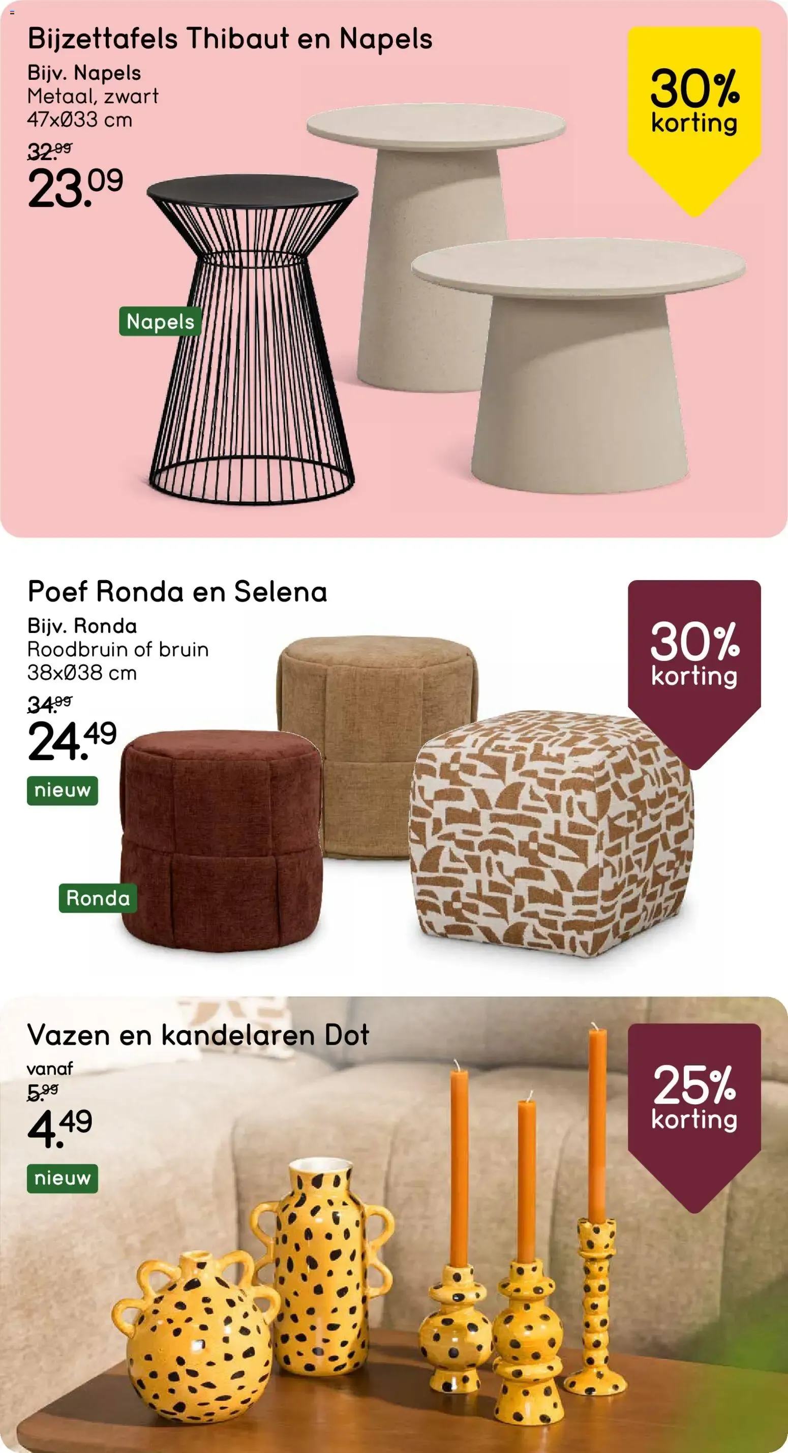 Leen Bakker - 40% de descuento en todos los escritorios y sillas de oficina van 10 augustus tot 16 augustus 2026 - Folder pagina 12