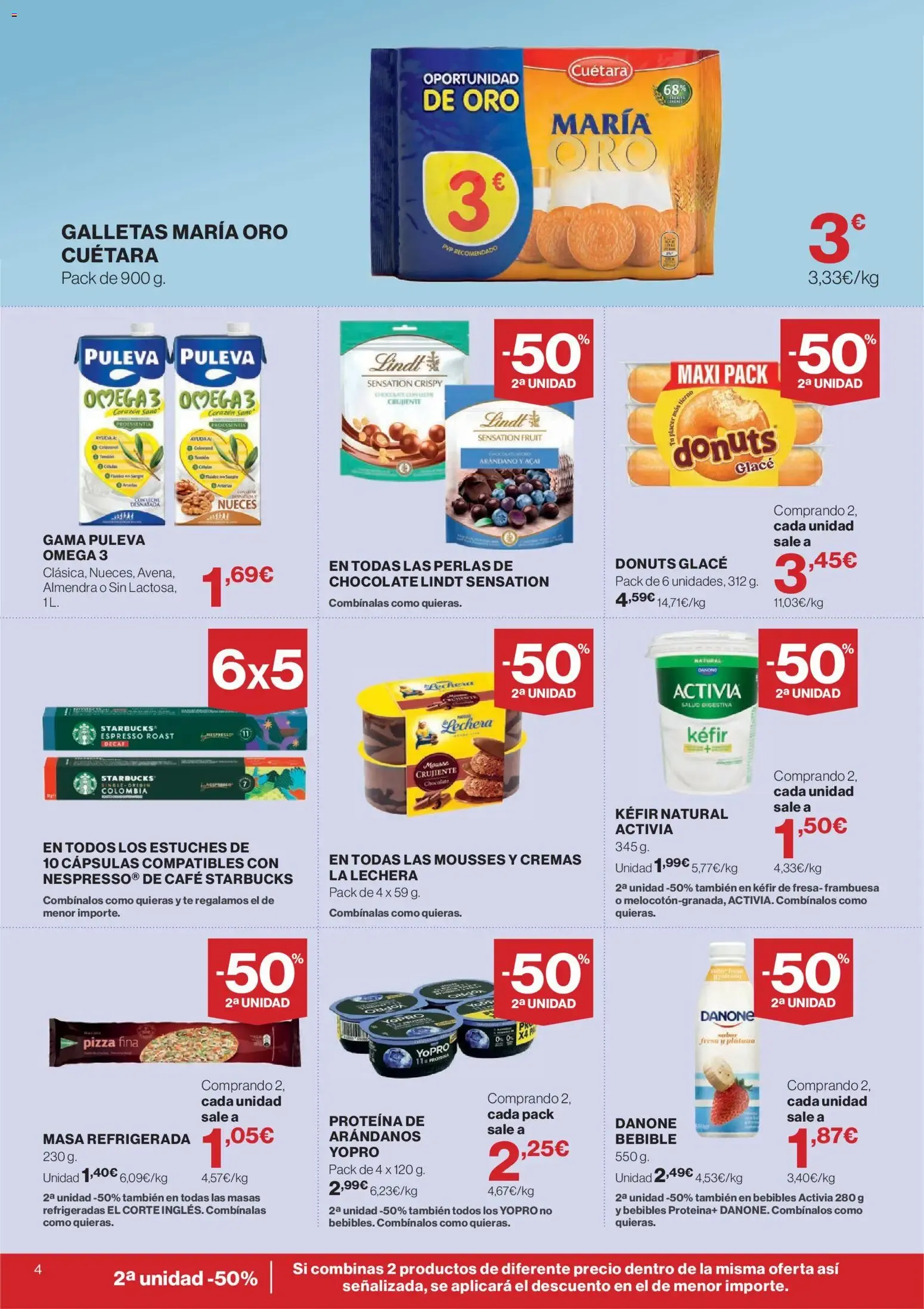Catálogo de Ofertas Hipercor: 50% en 2da unidad y Bajada de Precios 16 de julio al 29 de julio 2026 - Página 4