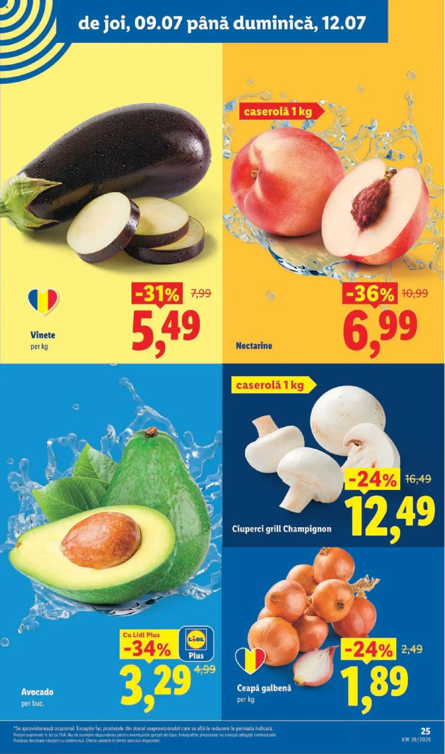 Catalog Catalog LIDL 06.07.2026 - Oferta și Revista online de la 6 iulie până la 12 iulie 2026 - Revista Pagina 25