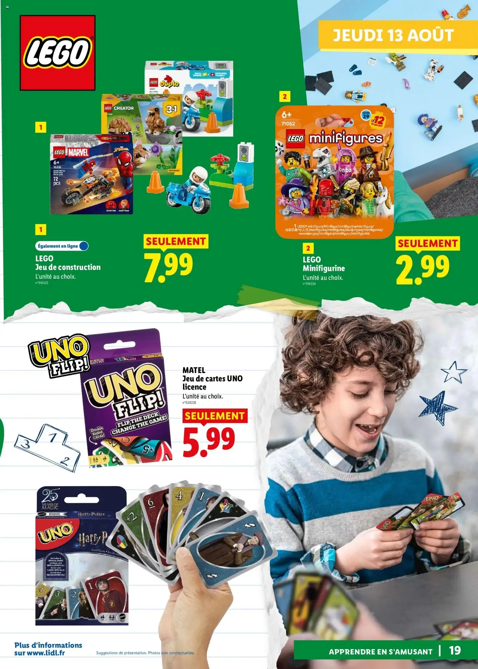 Lidl: Préparez la rentrée ! du 13 août au 20 août 2026 - Catalogue page 19