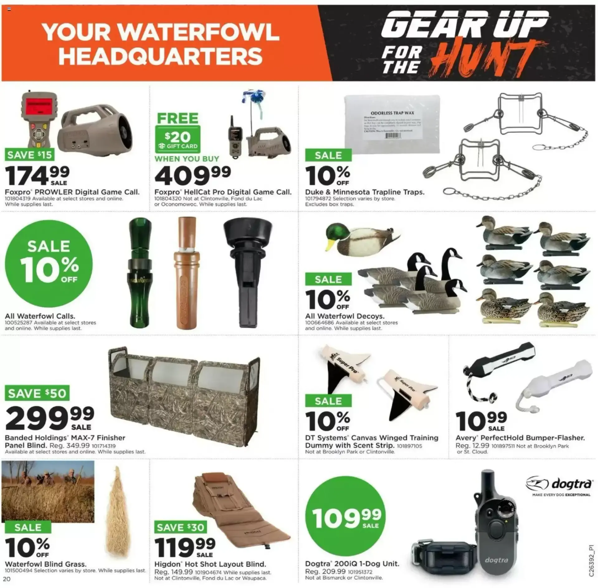 Weekly ad Fleet Farm - Gear Up For The Hunt from September 21 to October 4 2026 - Page 20