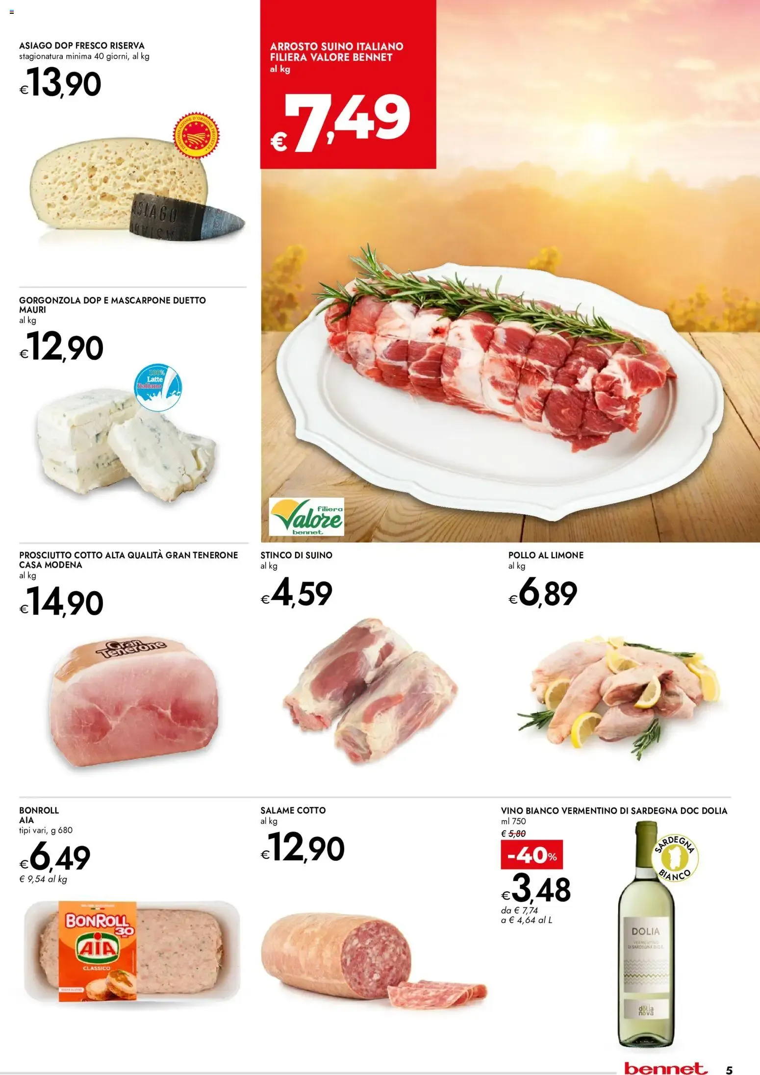 Nuovo bennet volantino L'autunno In Tavola dal 01/10/2026 > offerte anteprima 🛍️ da 1 ottobre a 14 ottobre di 2026 - Pagina del volantino 5