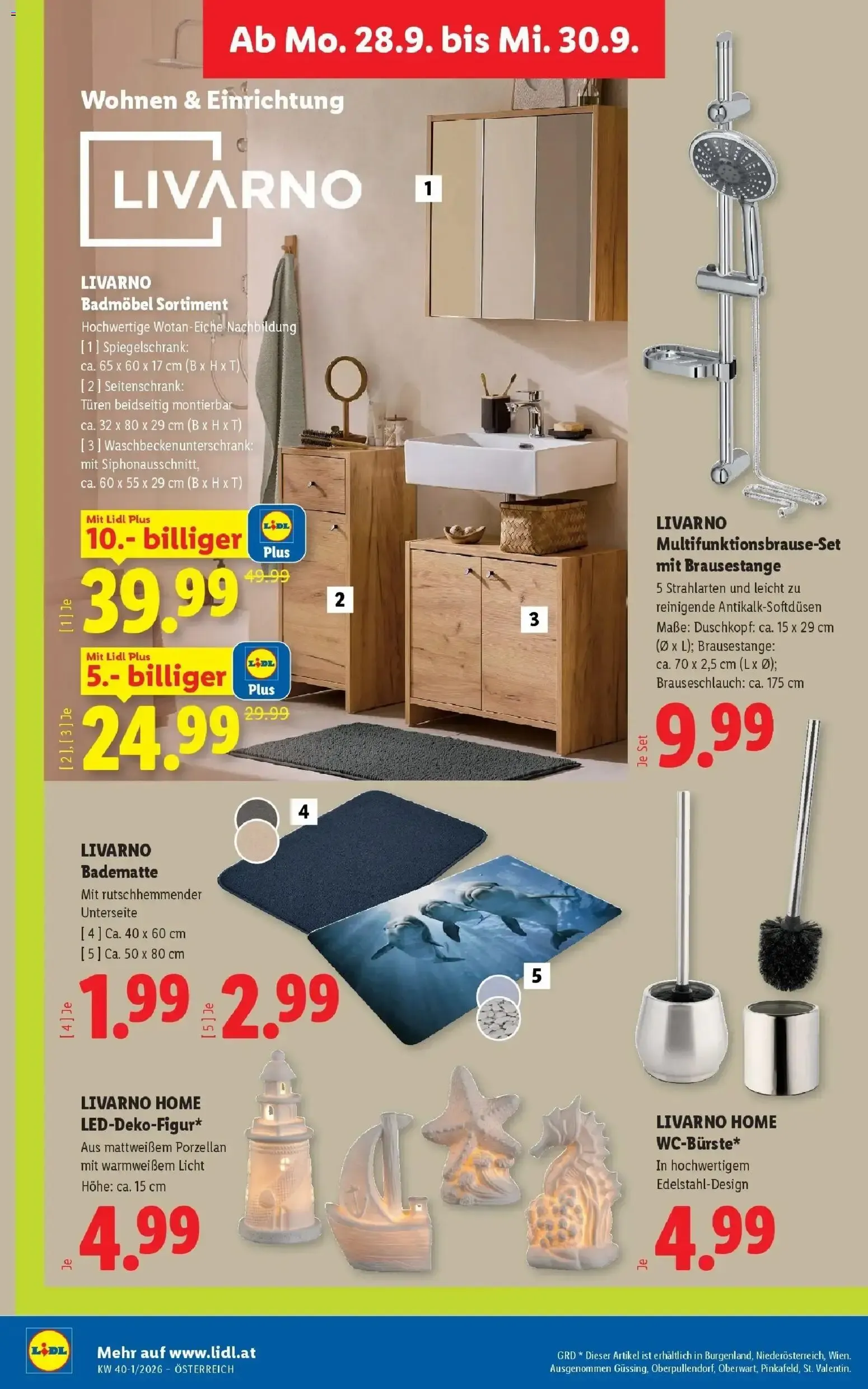 Lidl Flugblatt - Wien ab 24.09.2026 - Angebote ab donnerstag von 24. September bis 26. September 2026 - Flugblätt seite  33
