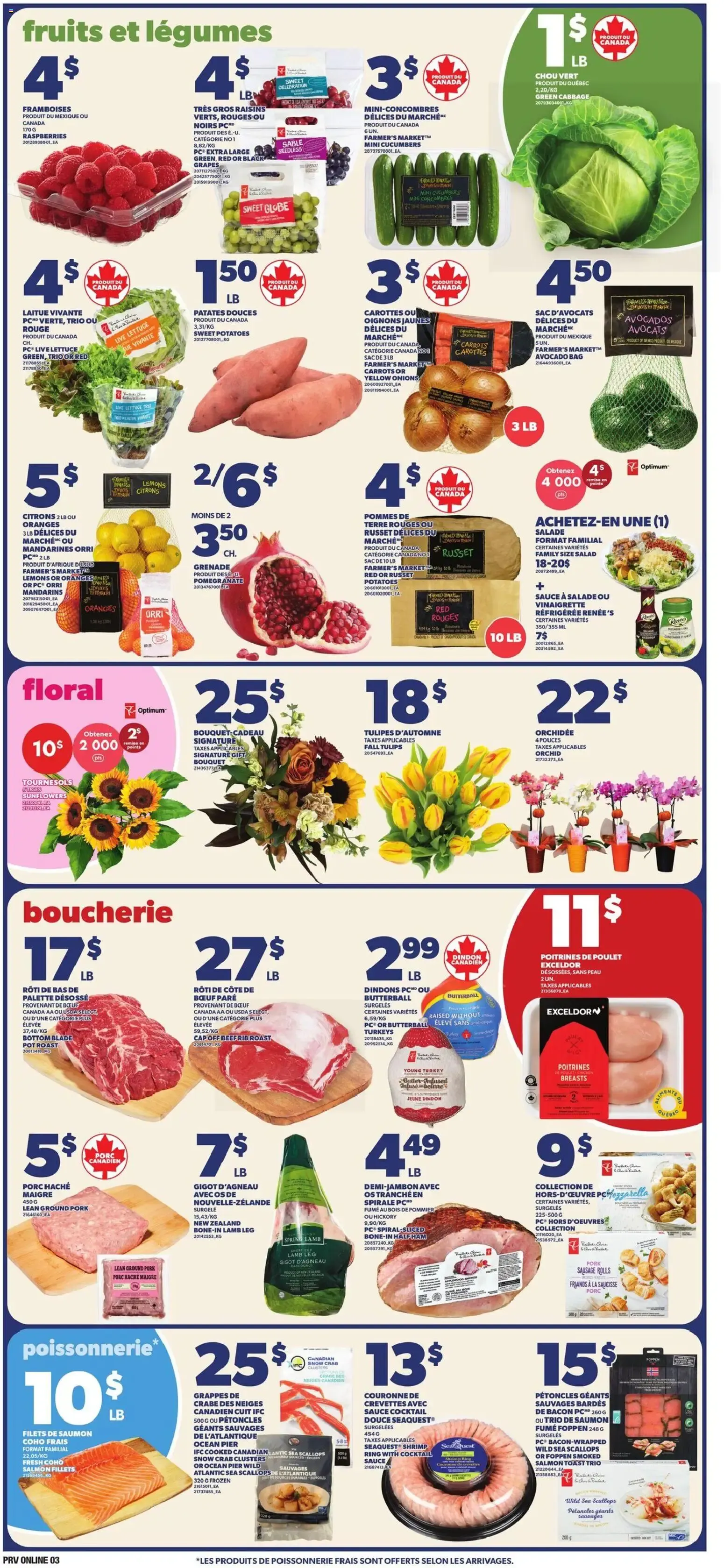 Provigo weekly flyer / circulaire from Oct 1, 2026 > weekly specials & deals from October 1 to October 7 2026 - flyer page 3