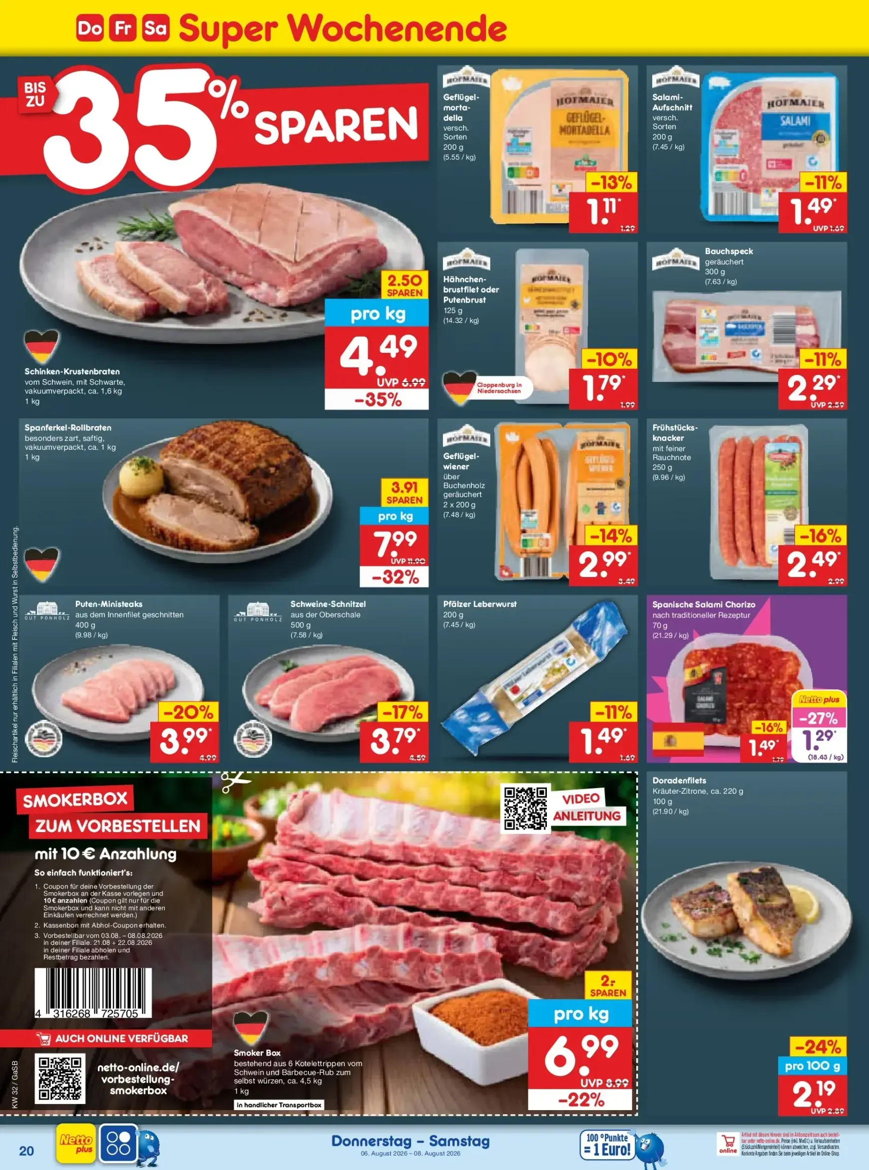 Netto Marken Discount Prospekt – von Montag 03.08.2026 bis Samstag 08.08.2026 von 3. August bis 8. August 2026 - Prospekt seite 38