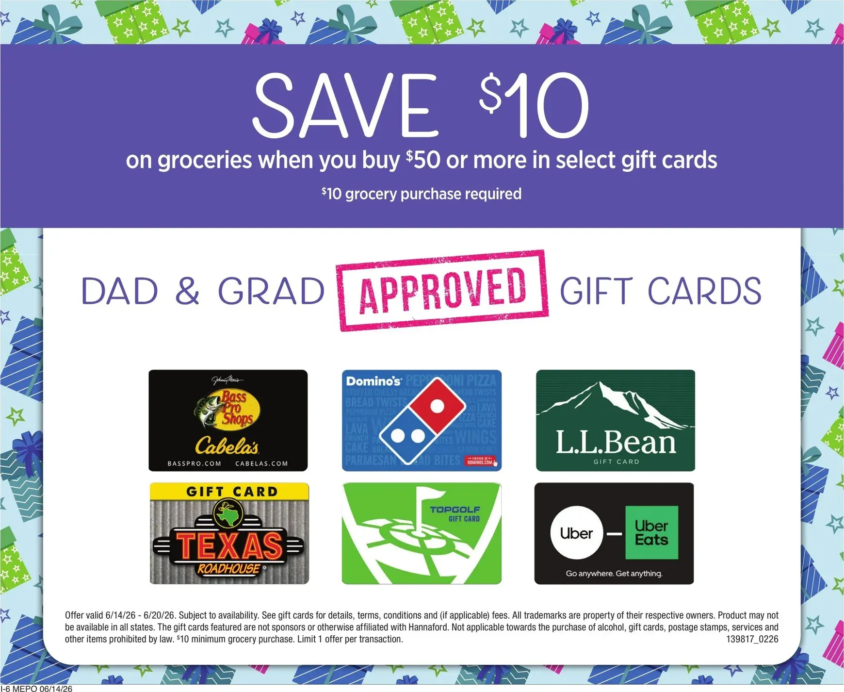 Weekly ad Hannaford: Happy Father's Day! Summer Grilling Savings from June 14 to June 20 2026 - Page 14