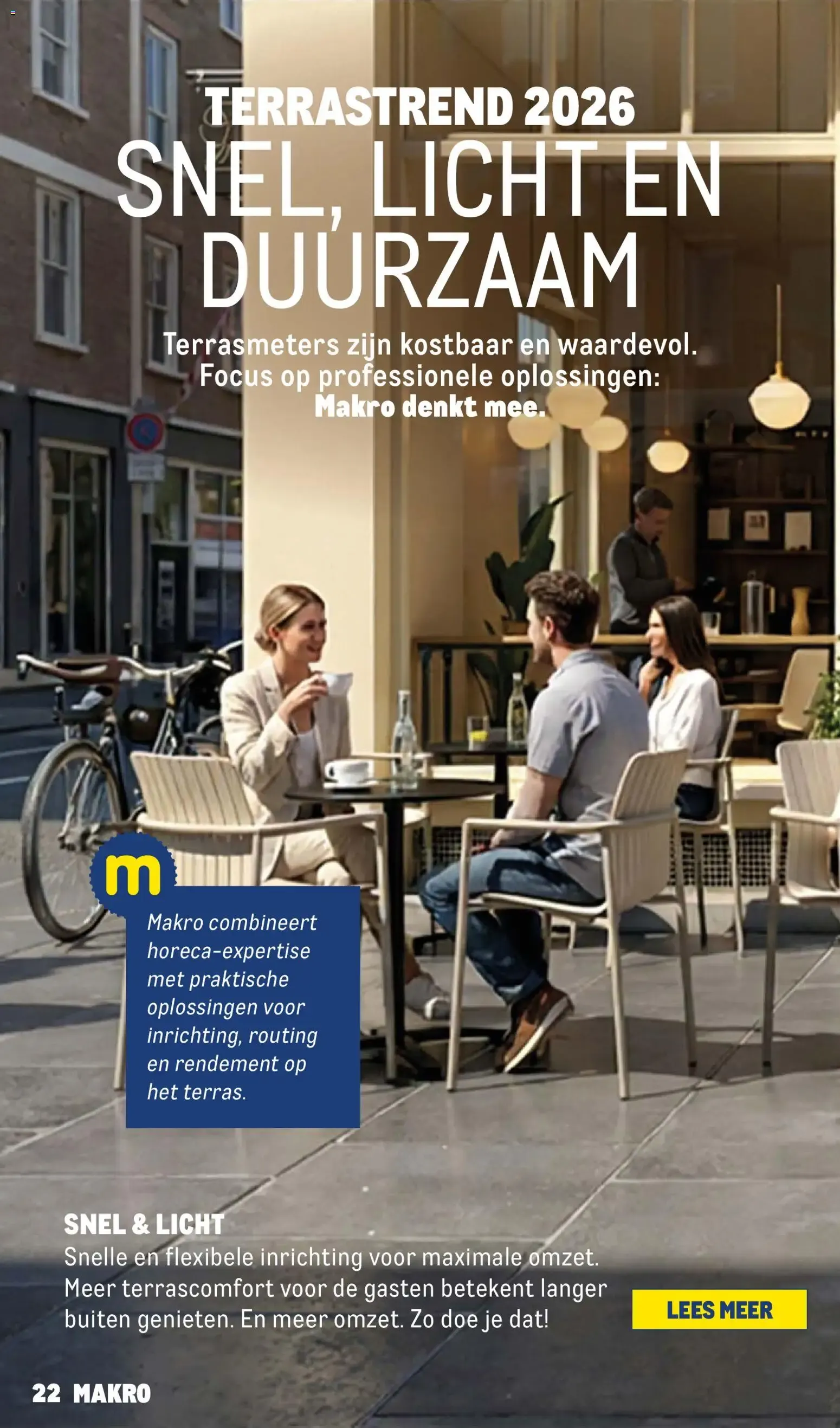 MAKRO HORECA MAGAZINE: LENTE OP DE KAART van 20 april tot 31 december 2026 - Folder pagina 22