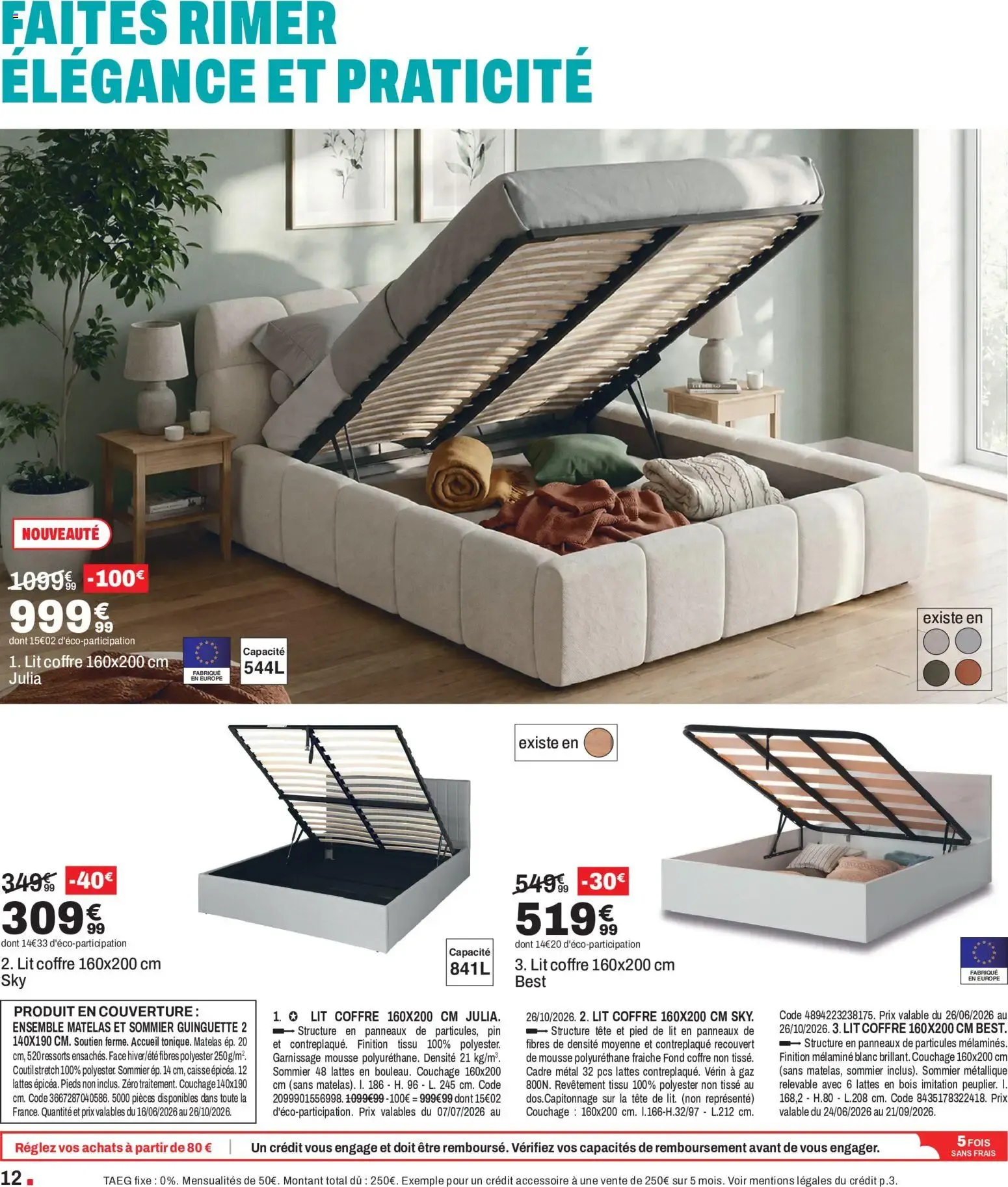 But catalogue mois de rêve à partir du 07/07/2026 - promo en ligne du 7 juillet au 27 juillet 2026 - Catalogue page 12