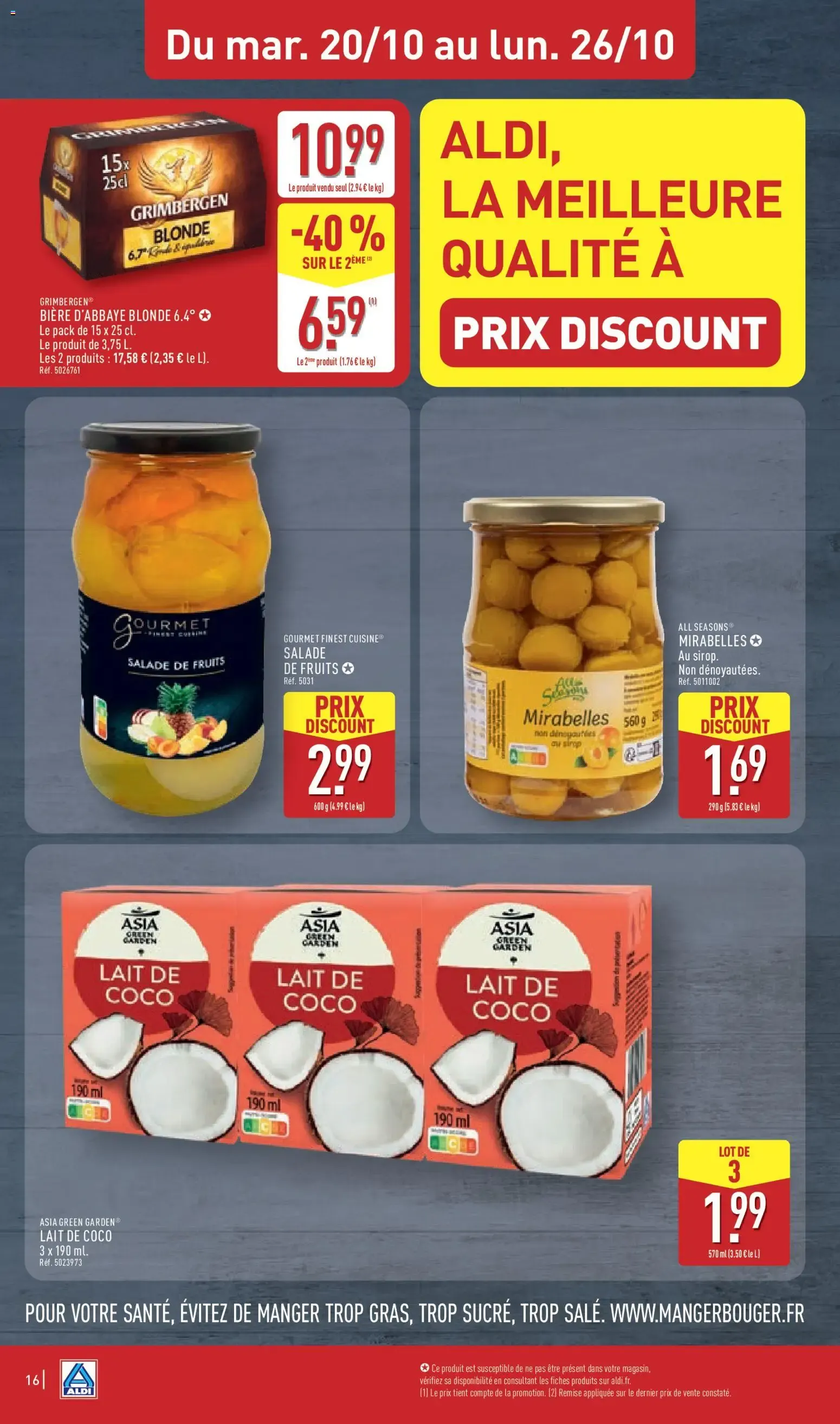Aldi - Ofertas del 20 al 26 de octubre du 20 octobre au 26 octobre 2026 - Catalogue page 18