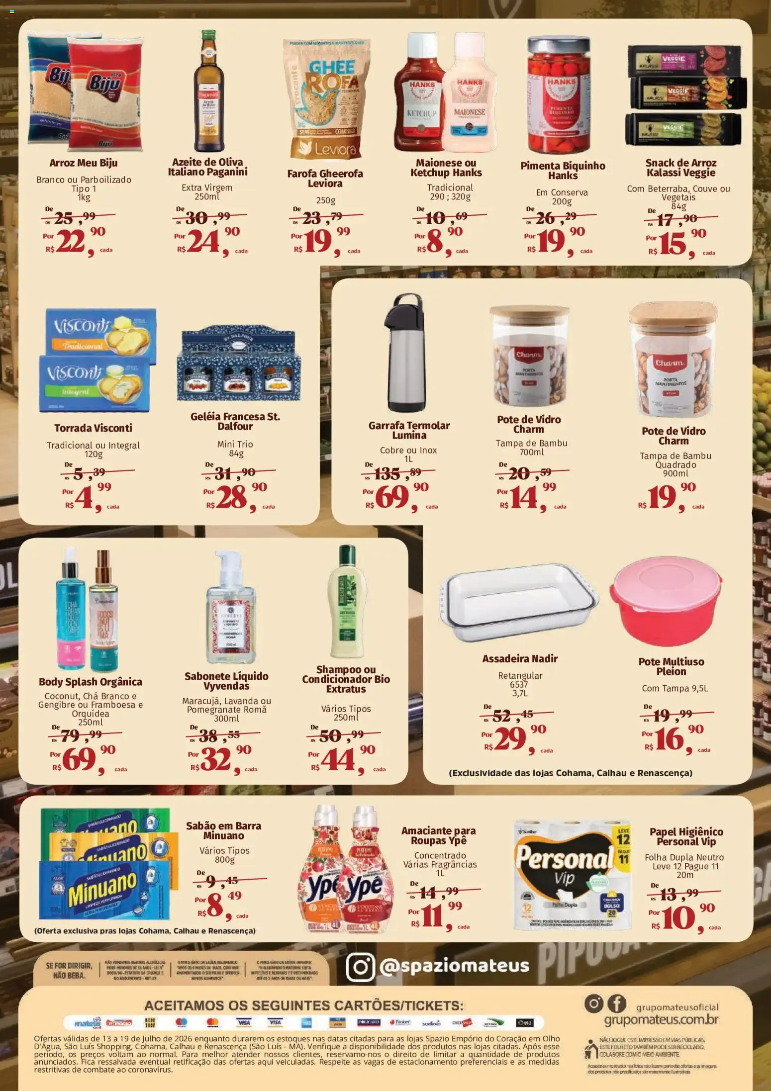 Encarte de Spazio: Seleção especial para a sua semana! 13 de julho até 19 de julho 2026 - Pagina 2