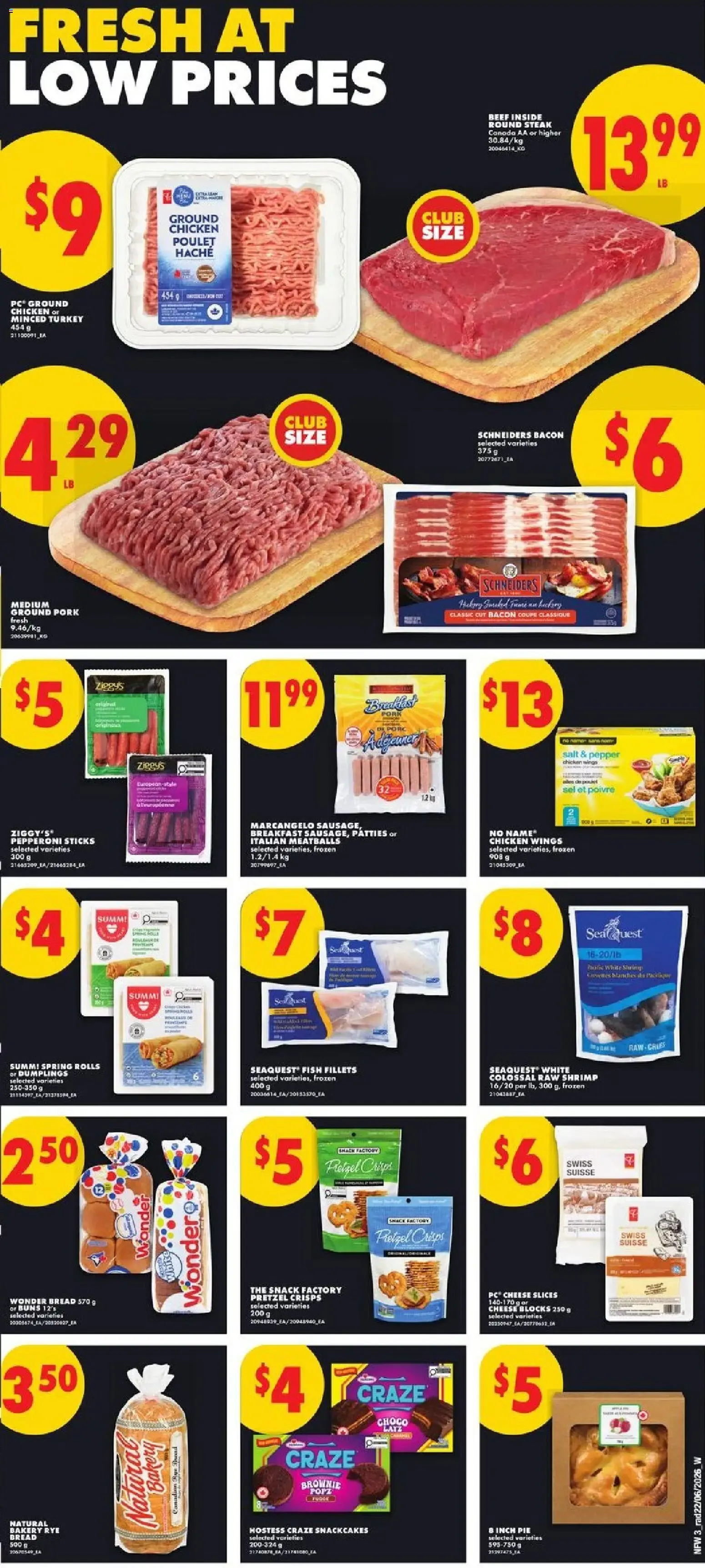 No Frills Happy Canada Day! Grand Opening Deals Event from June 25 to July 1 2026 - flyer page 3
