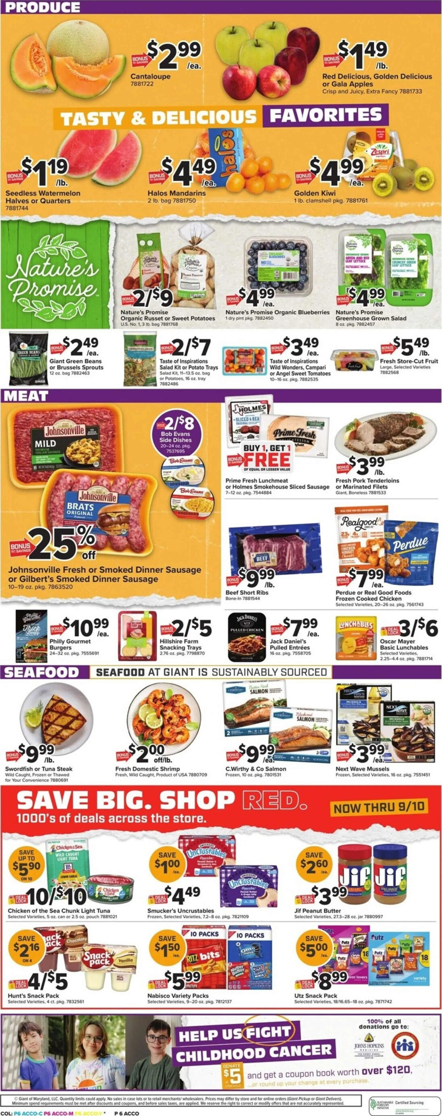 Weekly ad Current Giant leaflet valid from Friday 08/28/2026 to Thursday 09/03/2026 from August 28 to September 3 2026 - Page 7