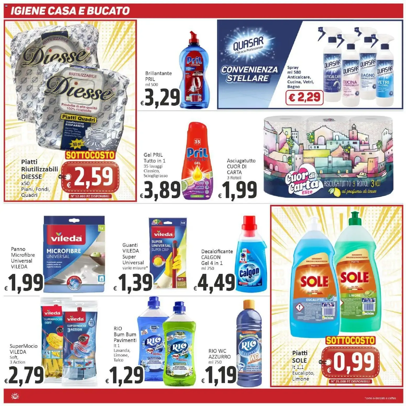 Supermercati Paghi Poco - Sottocosto da 23 ottobre a 2 novembre di 2026 - Pagina del volantino 18