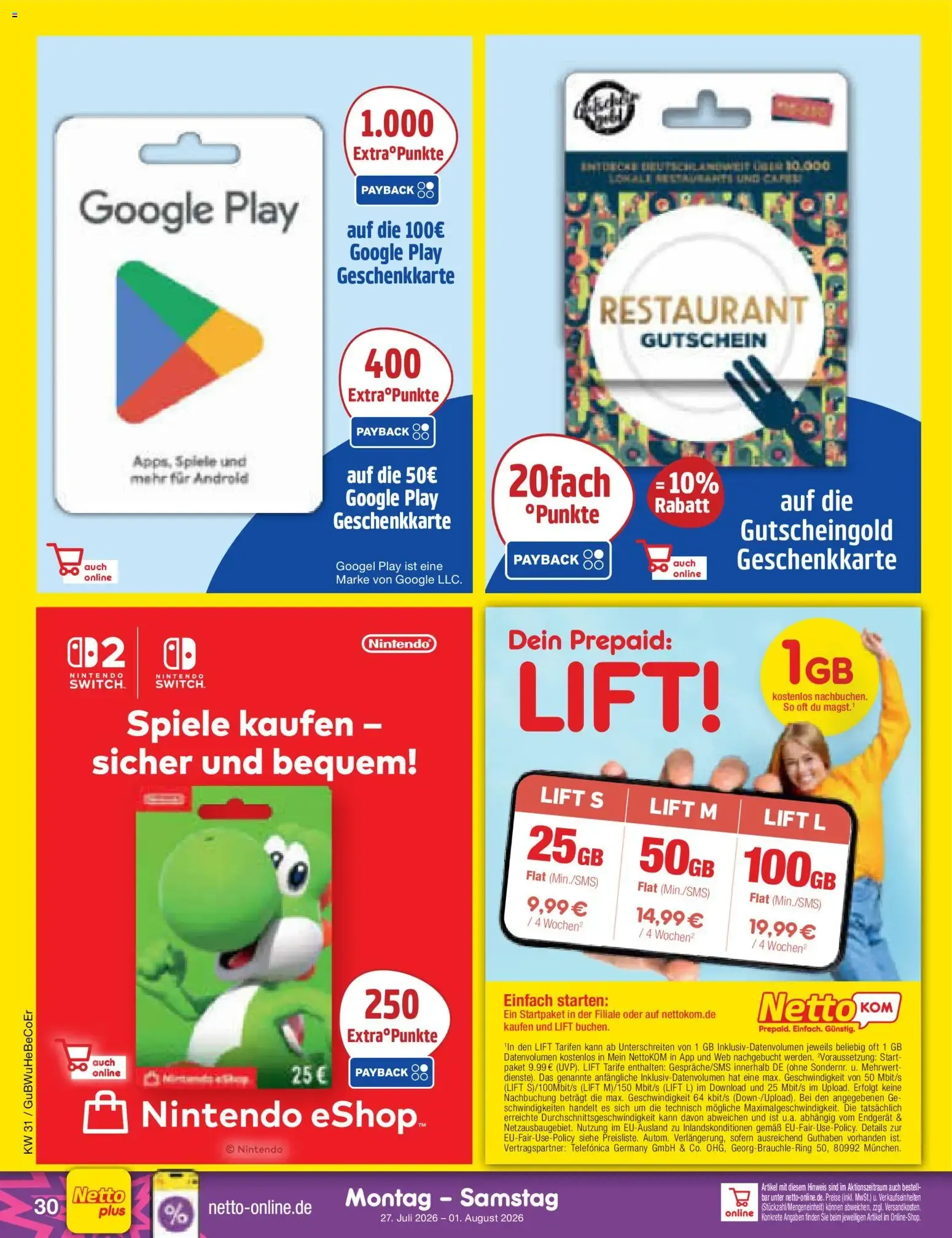 Netto Marken-Discount Prospekt (ab 27.07.2026) » Angebote von 27. Juli bis 1. August 2026 - Prospekt seite 45