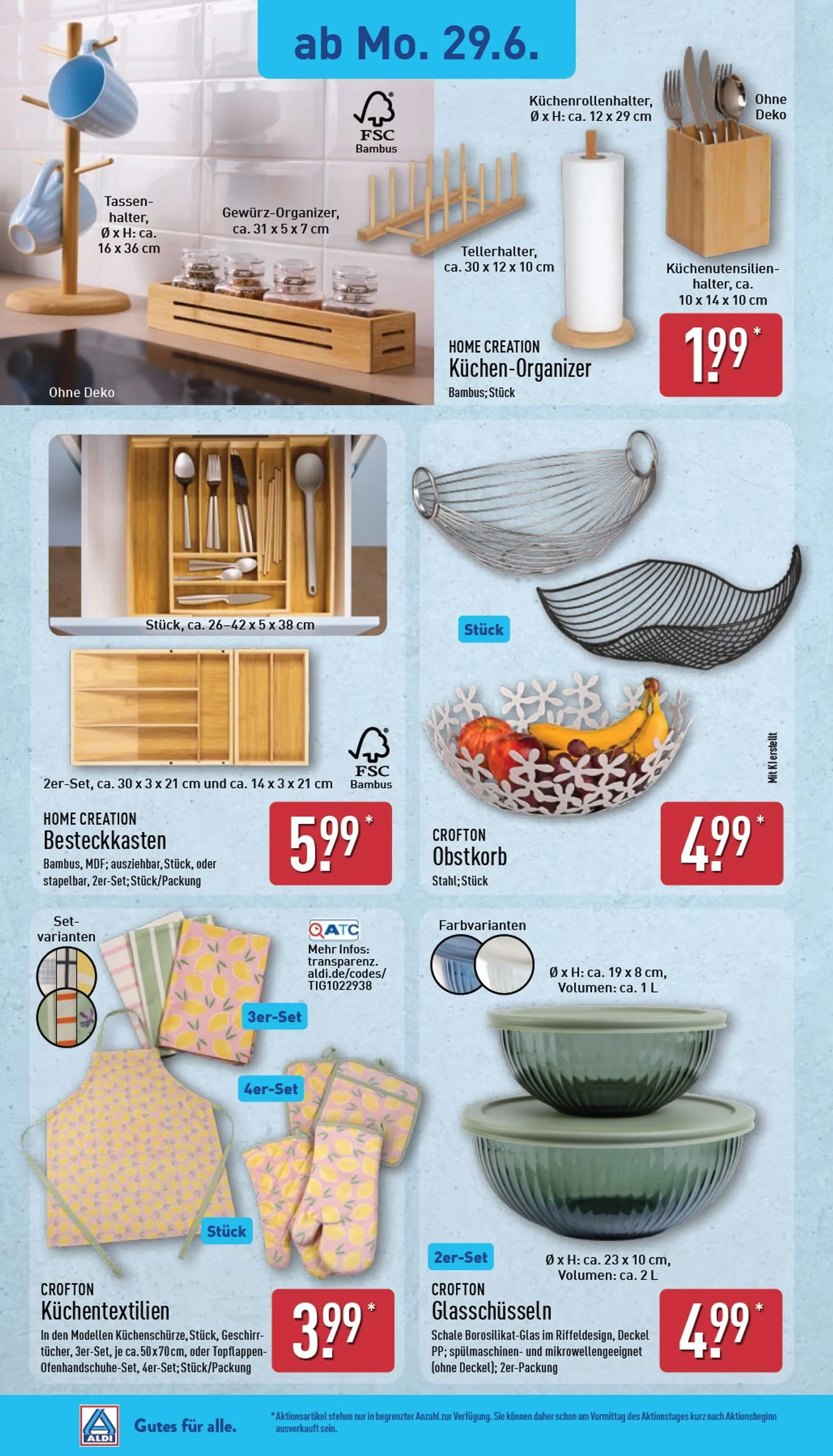 ALDI NORD - Ausblick Prospekt nächste Woche – von Montag 29.06.2026 bis Samstag 04.07.2026 von 29. Juni bis 4. Juli 2026 - Prospekt seite 2