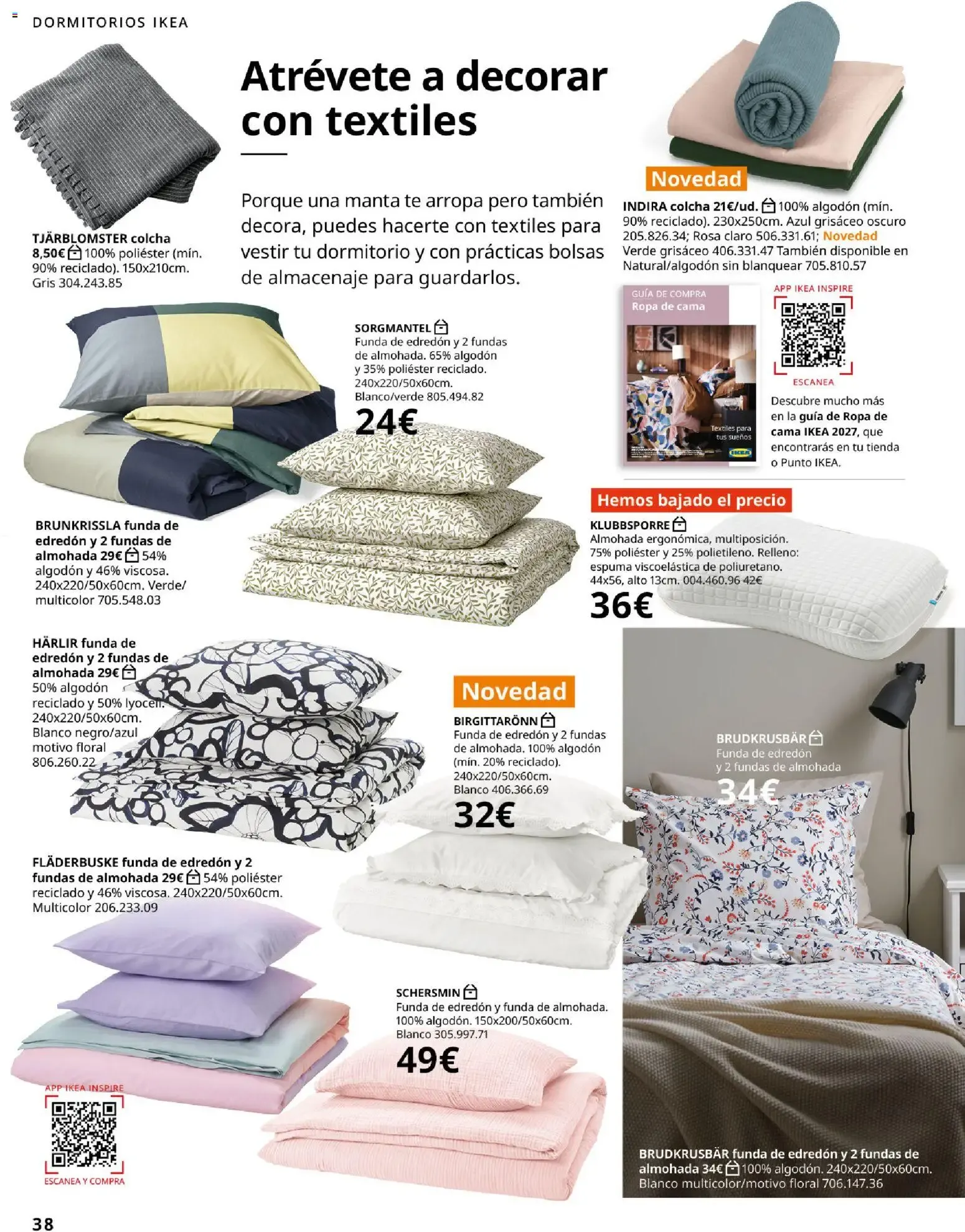 Catálogo de IKEA - Accesorios y decoración del 01/09/2026 1 de septiembre al 31 de enero 2027 - Página 38
