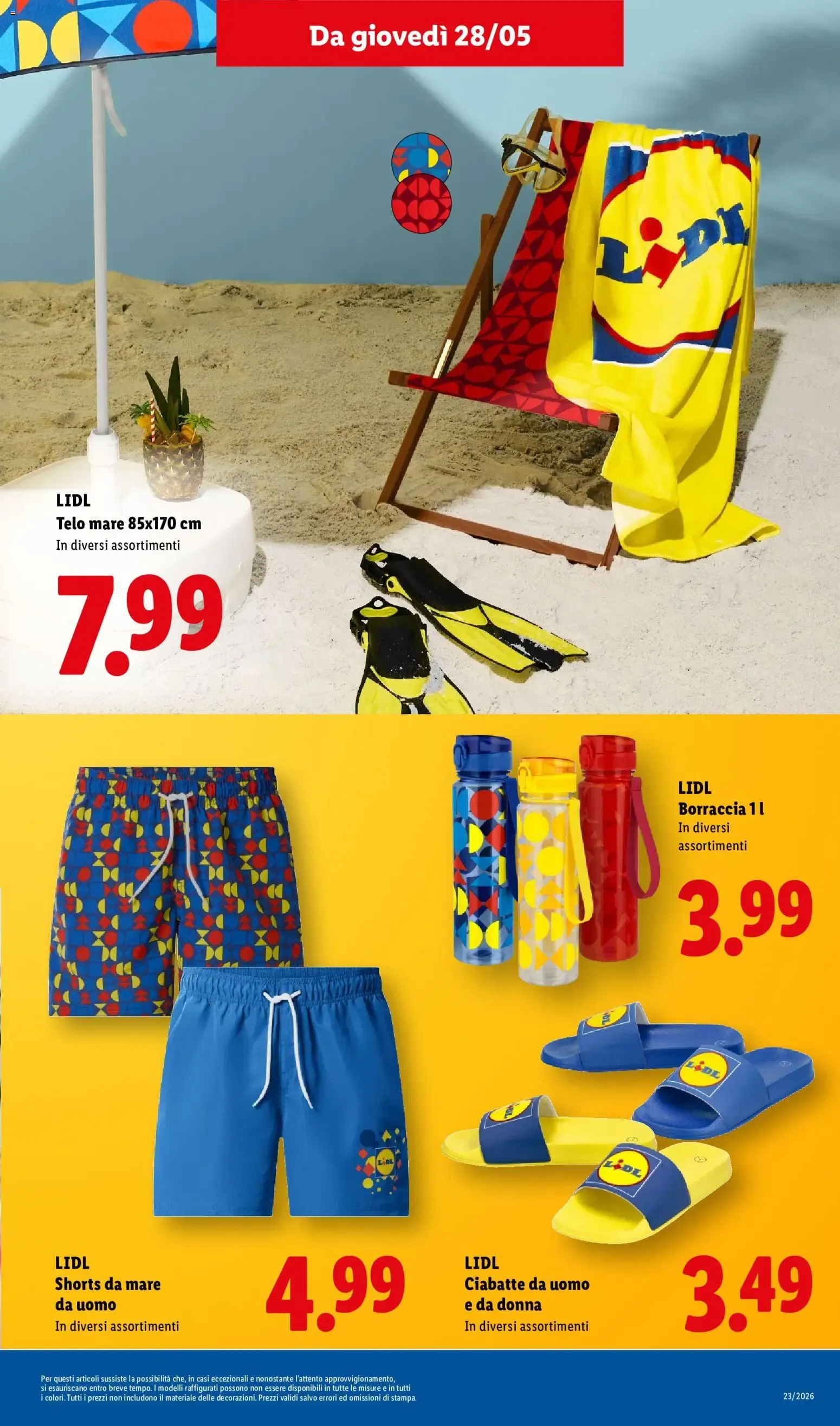 Con Lidl vivi un'estate che vale davvero. da 28 maggio a 26 agosto di 2026 - Pagina del volantino 9