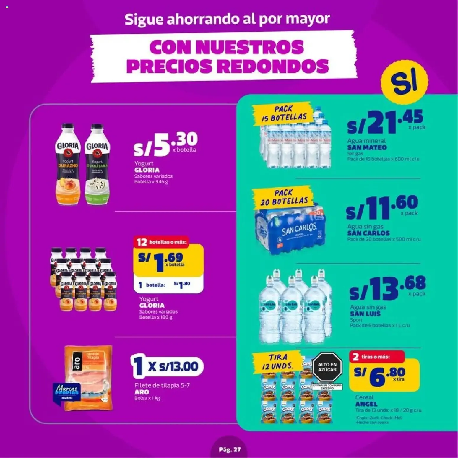 Catalogo de Makro: Vuelven los Precios Redondos 27 de agosto al 9 de setiembre 2026 - Pag 27
