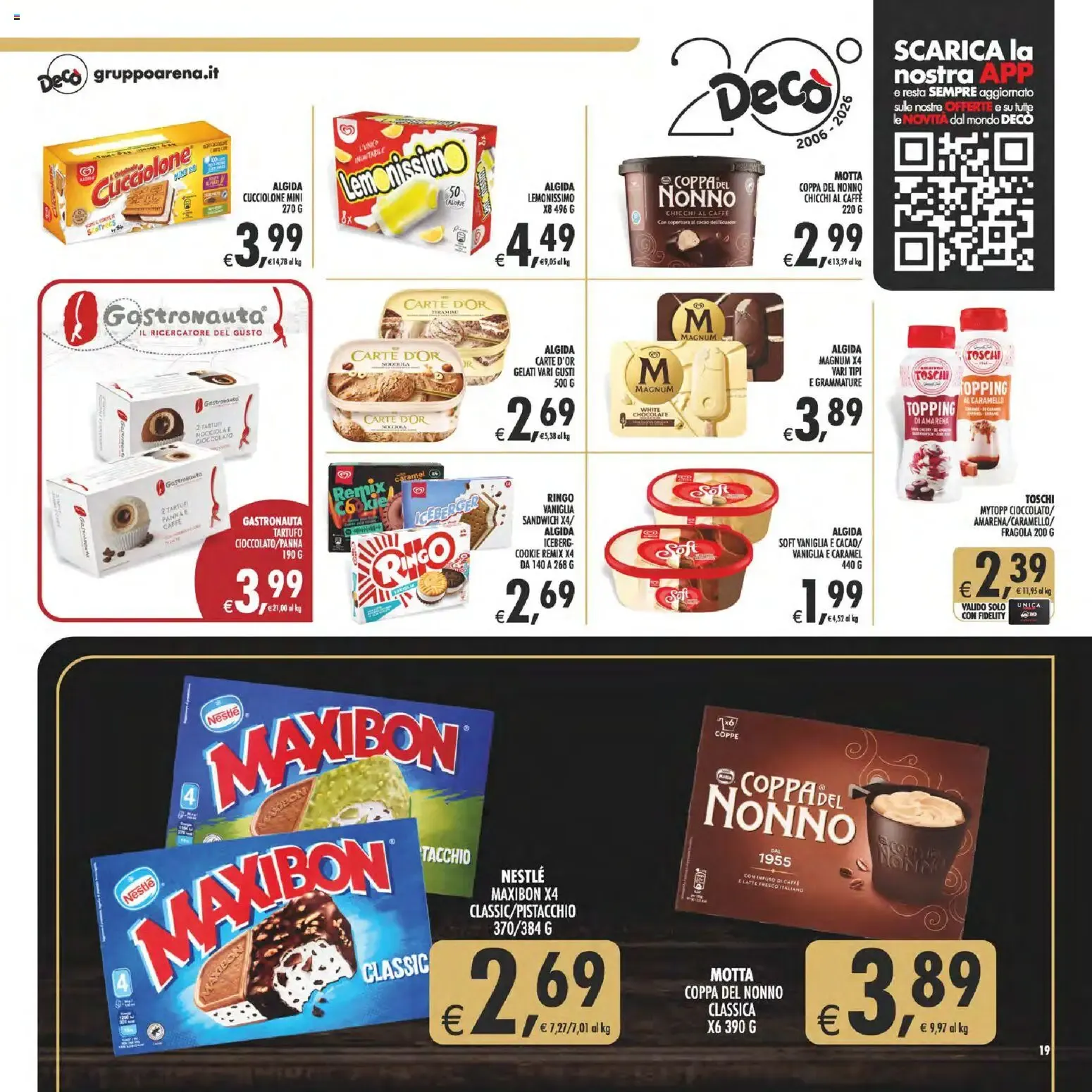 Nuovo Decò volantino Gourmet Sicilia dal 11/08/2026 > offerte anteprima 🛍️ da 11 agosto a 20 agosto di 2026 - Pagina del volantino 19