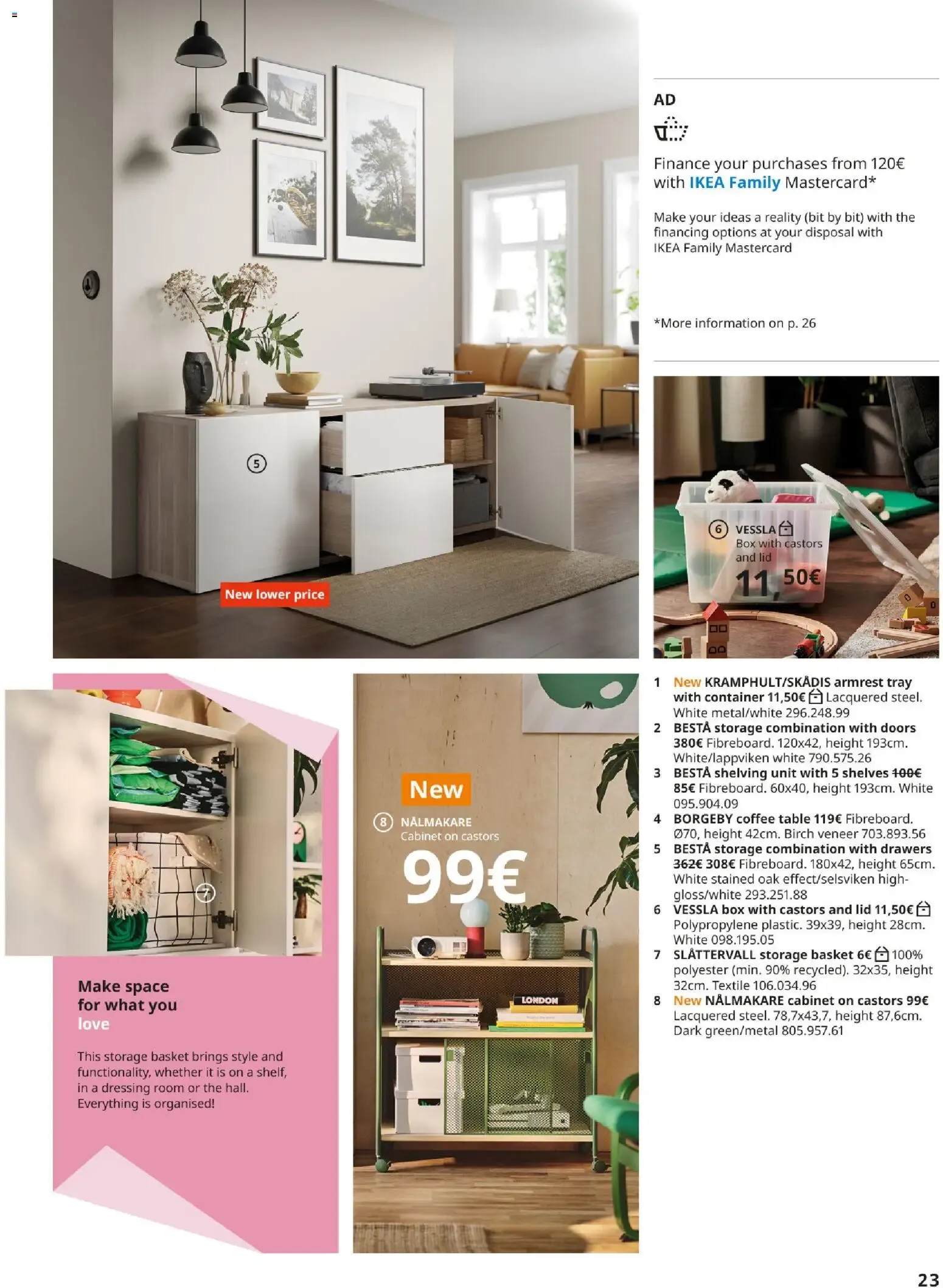 Catálogo de IKEA - Make space for what you love 30 de septiembre al 31 de enero 2027 - Página 23