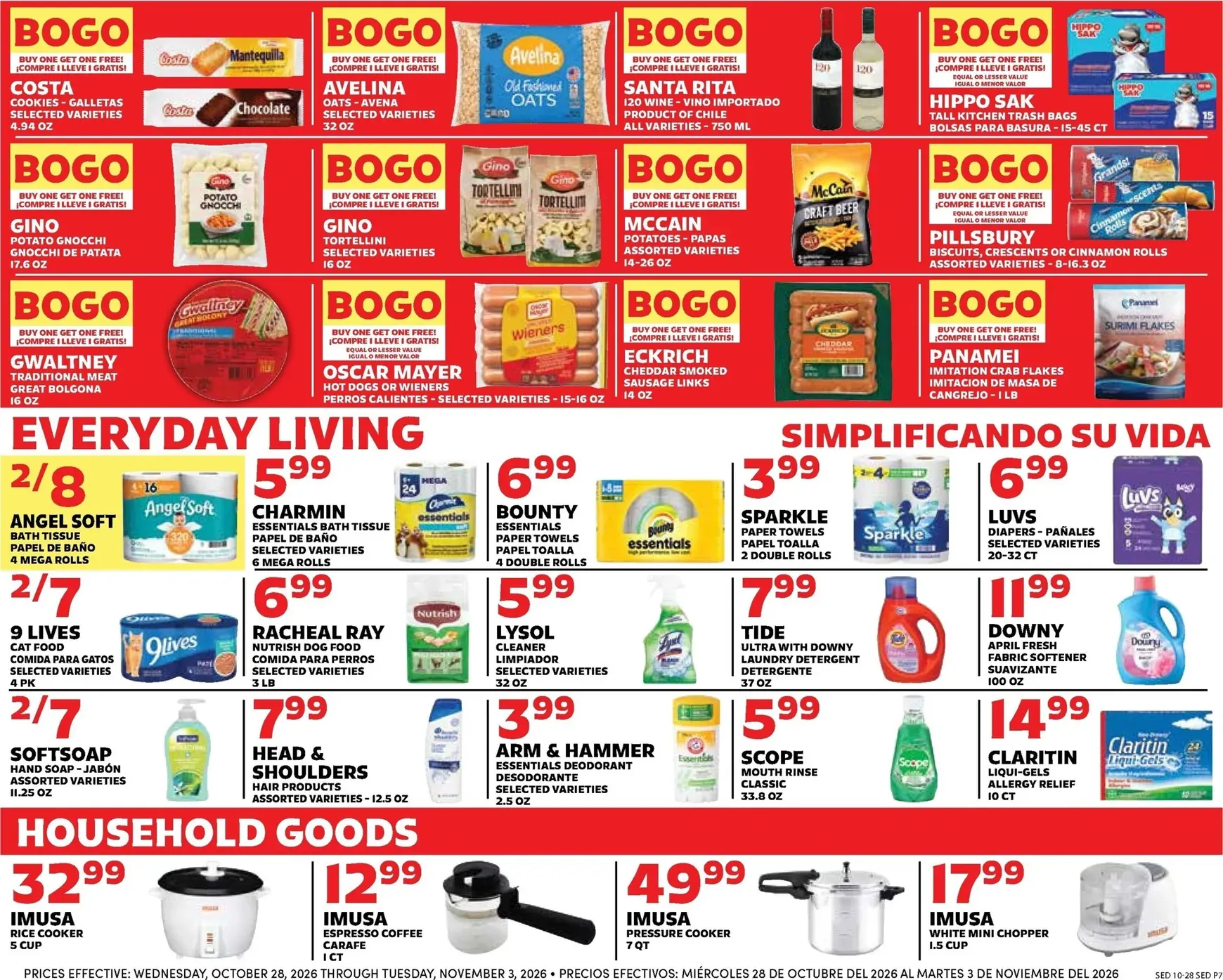 Weekly ad Current Sedano's leaflet valid from Wednesday 10/28/2026 to Tuesday 11/03/2026 from October 28 to November 3 2026 - Page 7