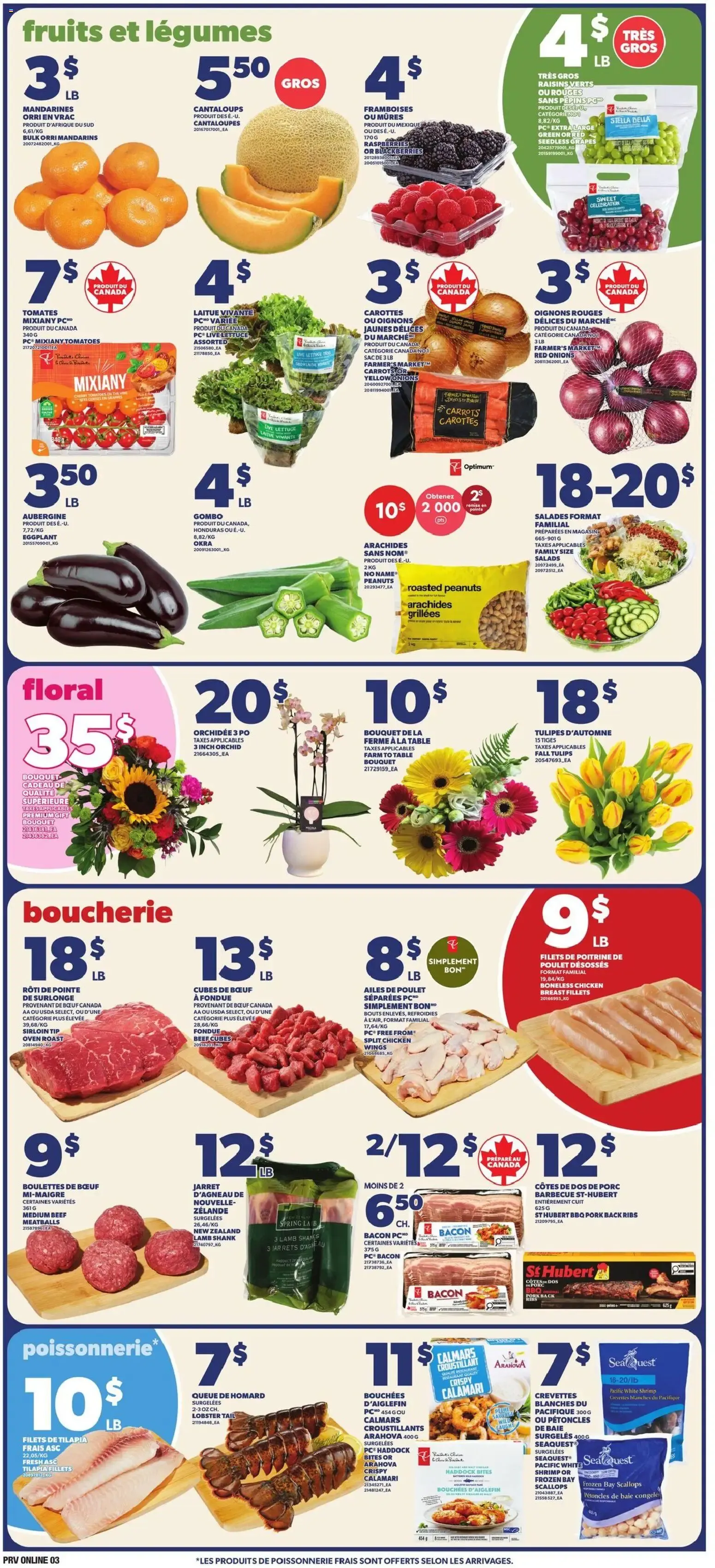 Provigo weekly flyer / circulaire from Oct 29, 2026 > weekly specials & deals from October 29 to November 4 2026 - flyer page 4