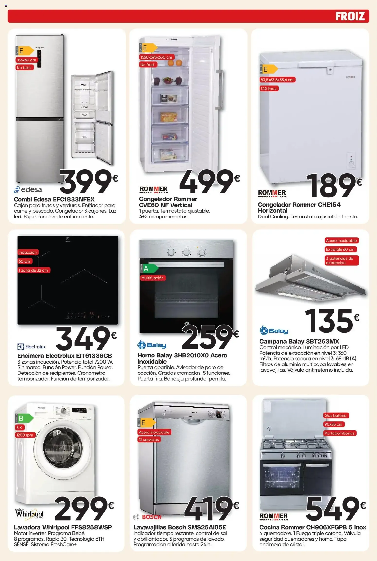 Catálogo de Froiz - Folleto Hiper del 26/08/2026 | Ofertas 26 de agosto al 23 de septiembre 2026 - Página 4